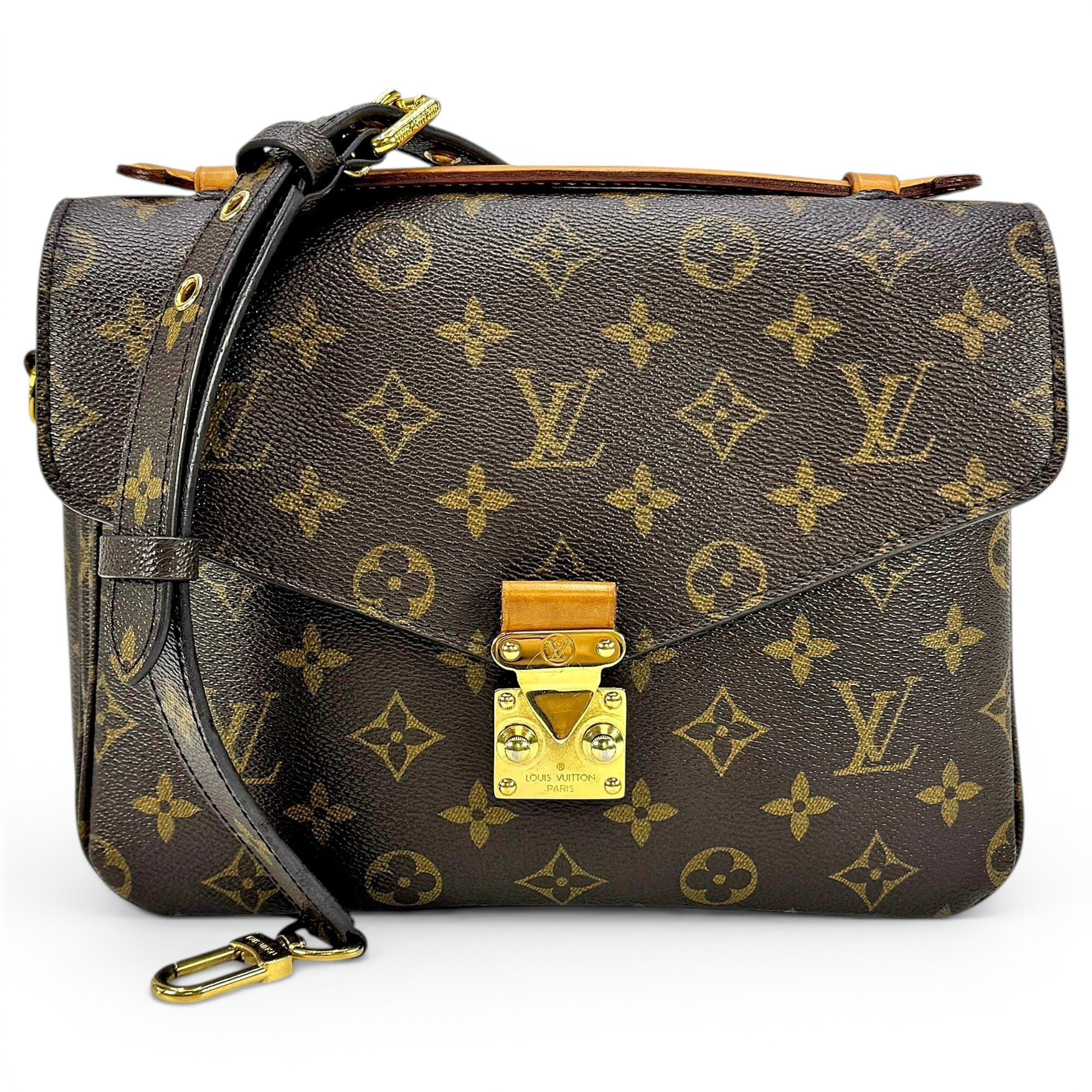 Metis leather handbag