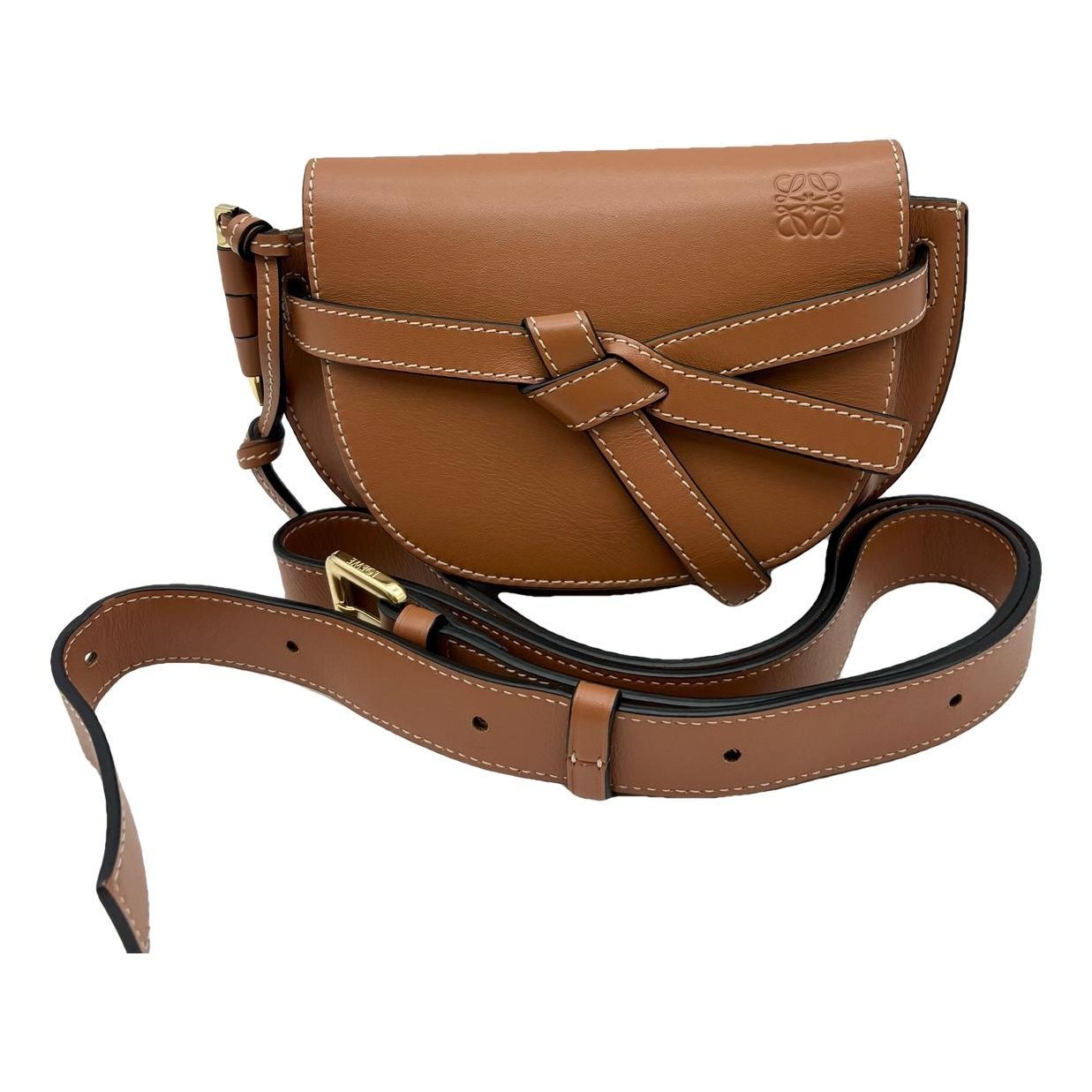 Gate leather handbag