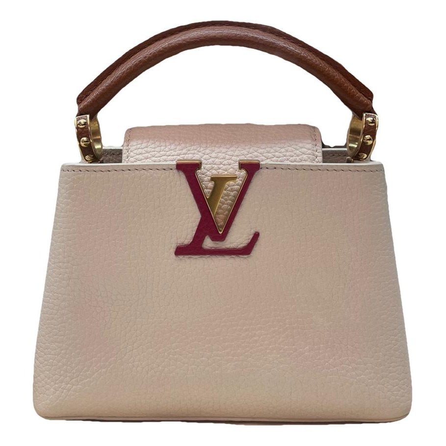 Capucines leather handbag