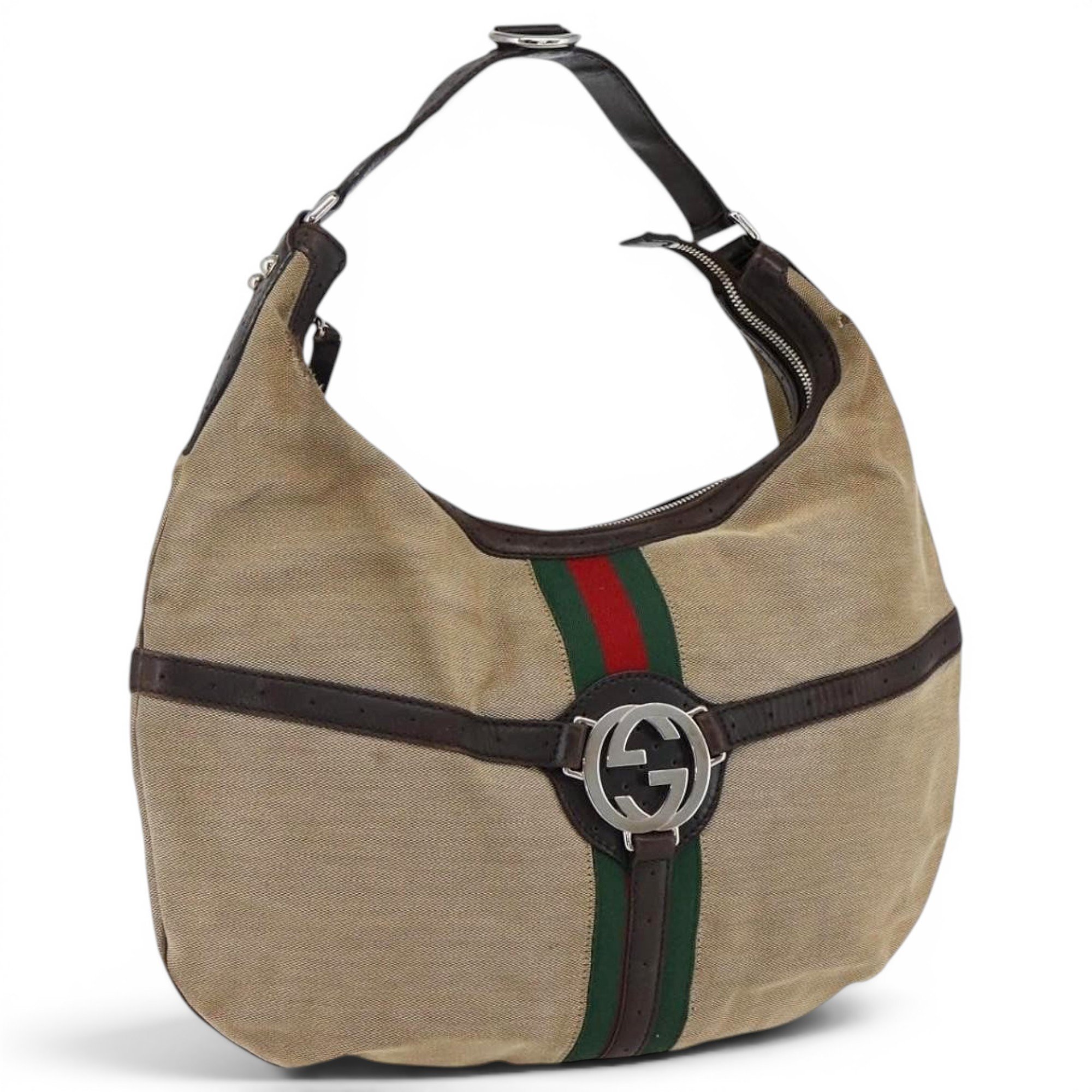 Leather handbag