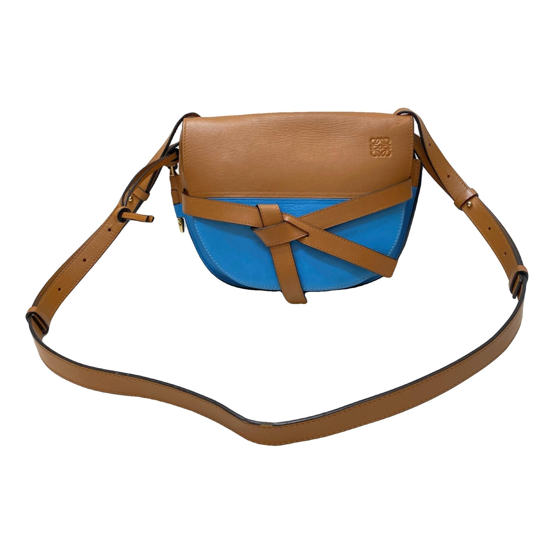 Gate leather crossbody bag