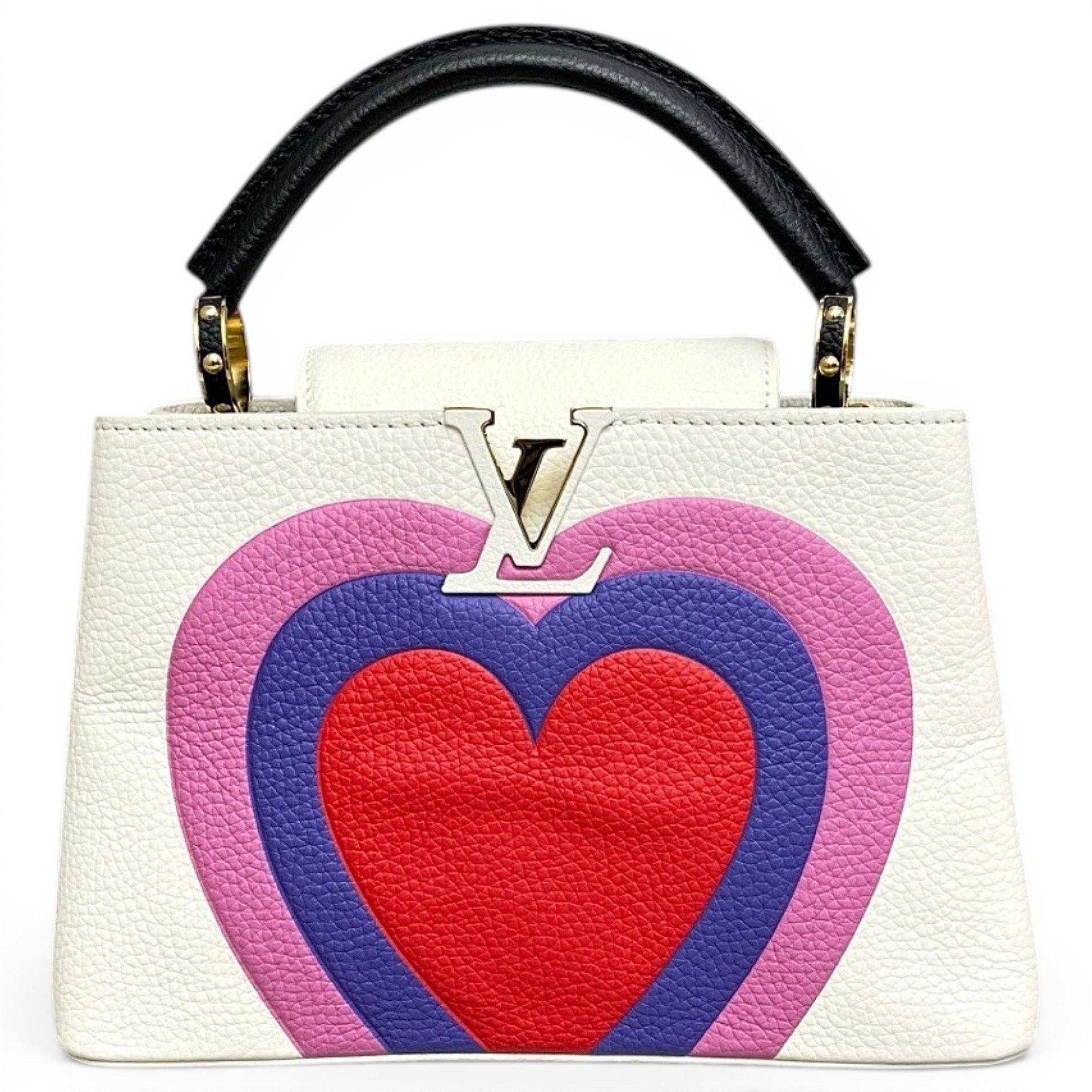 Capucines leather handbag