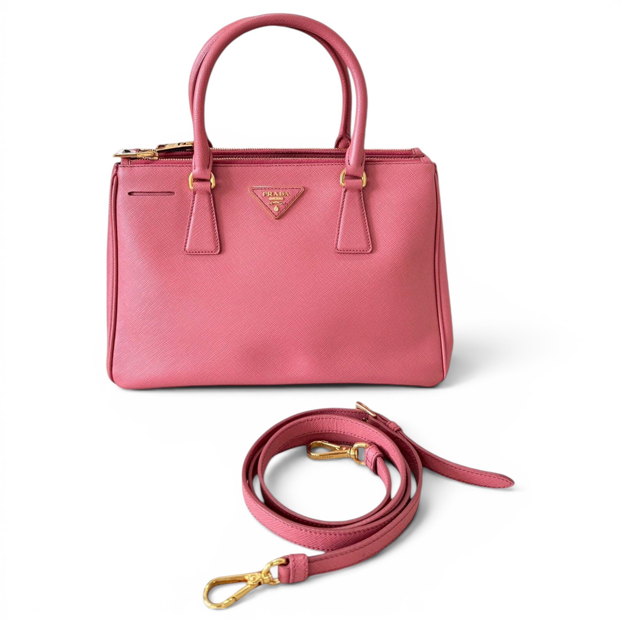 Galleria leather handbag
