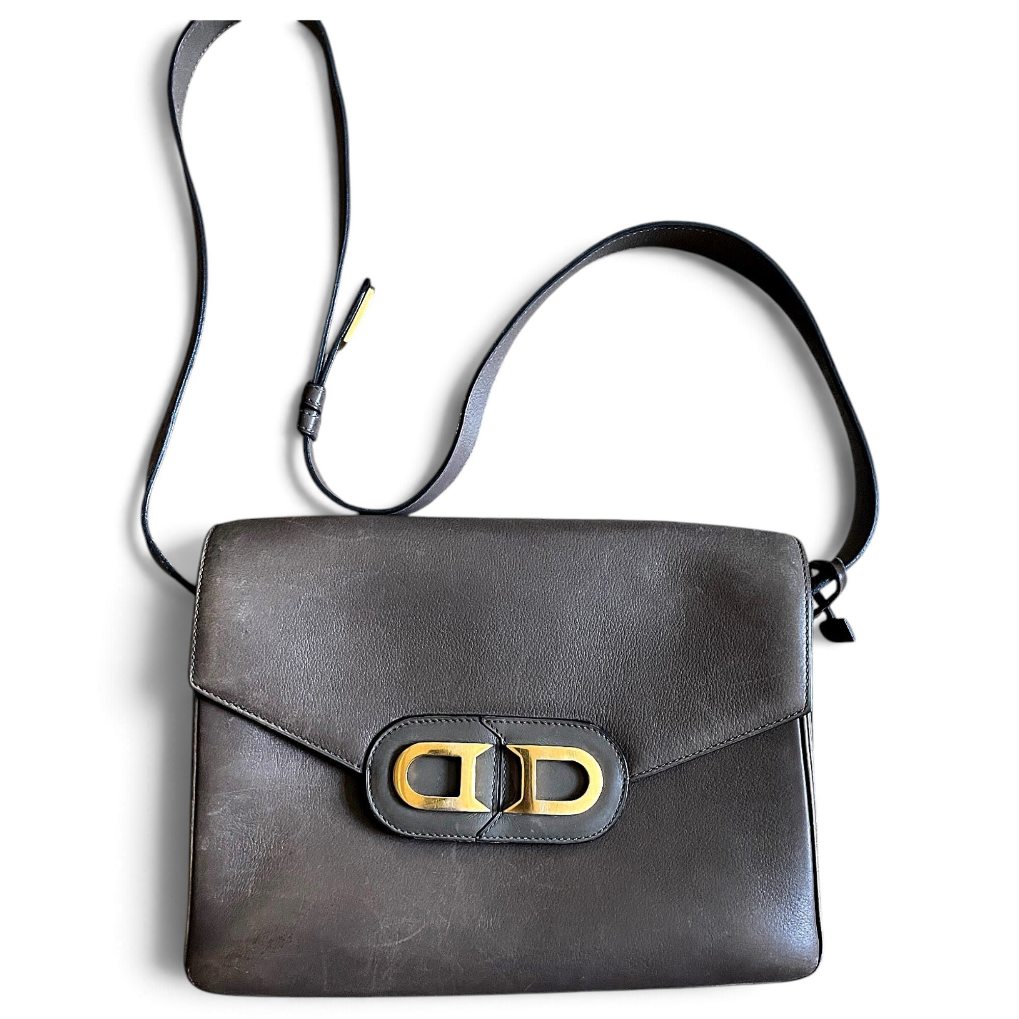 Leather crossbody bag