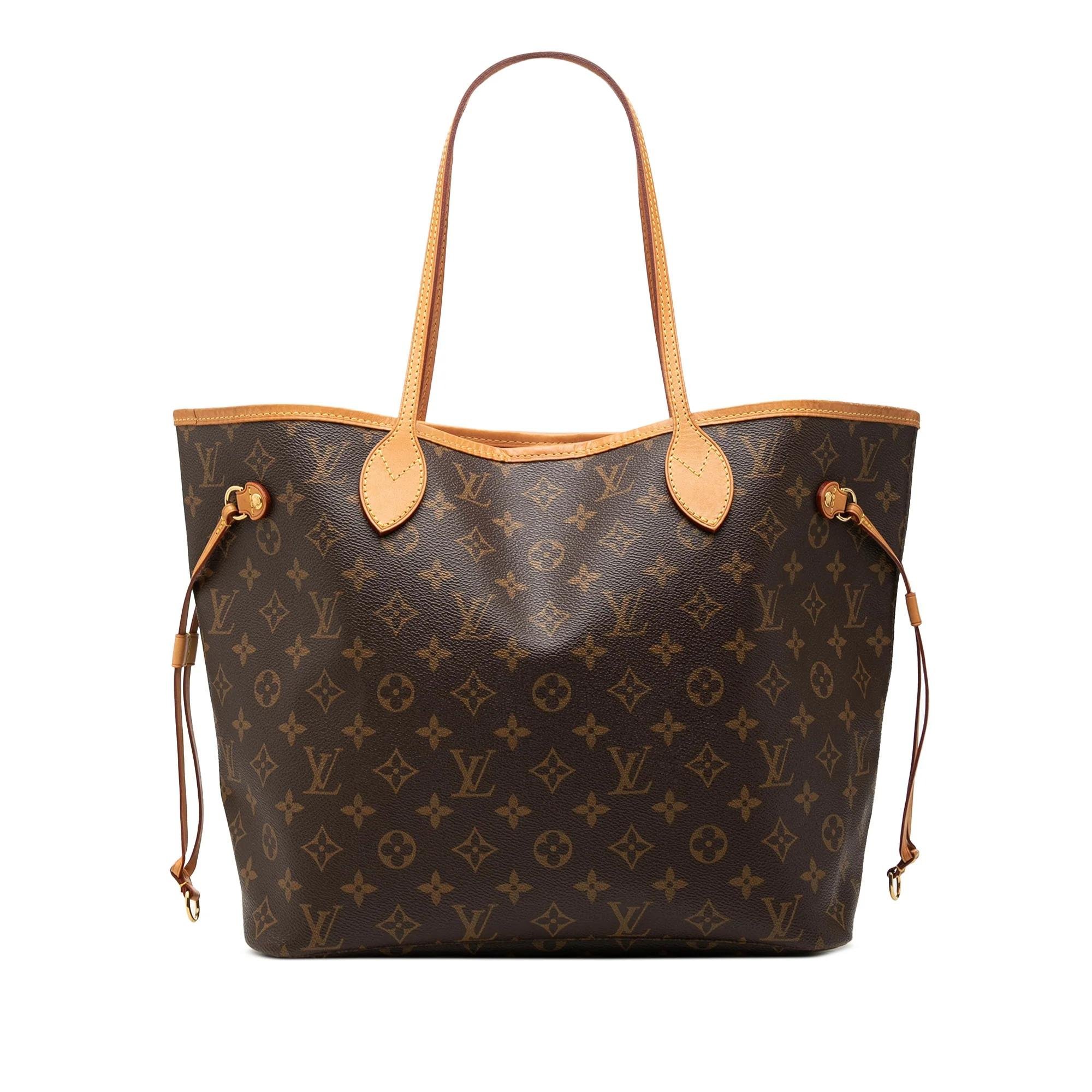 Neverfull leather tote