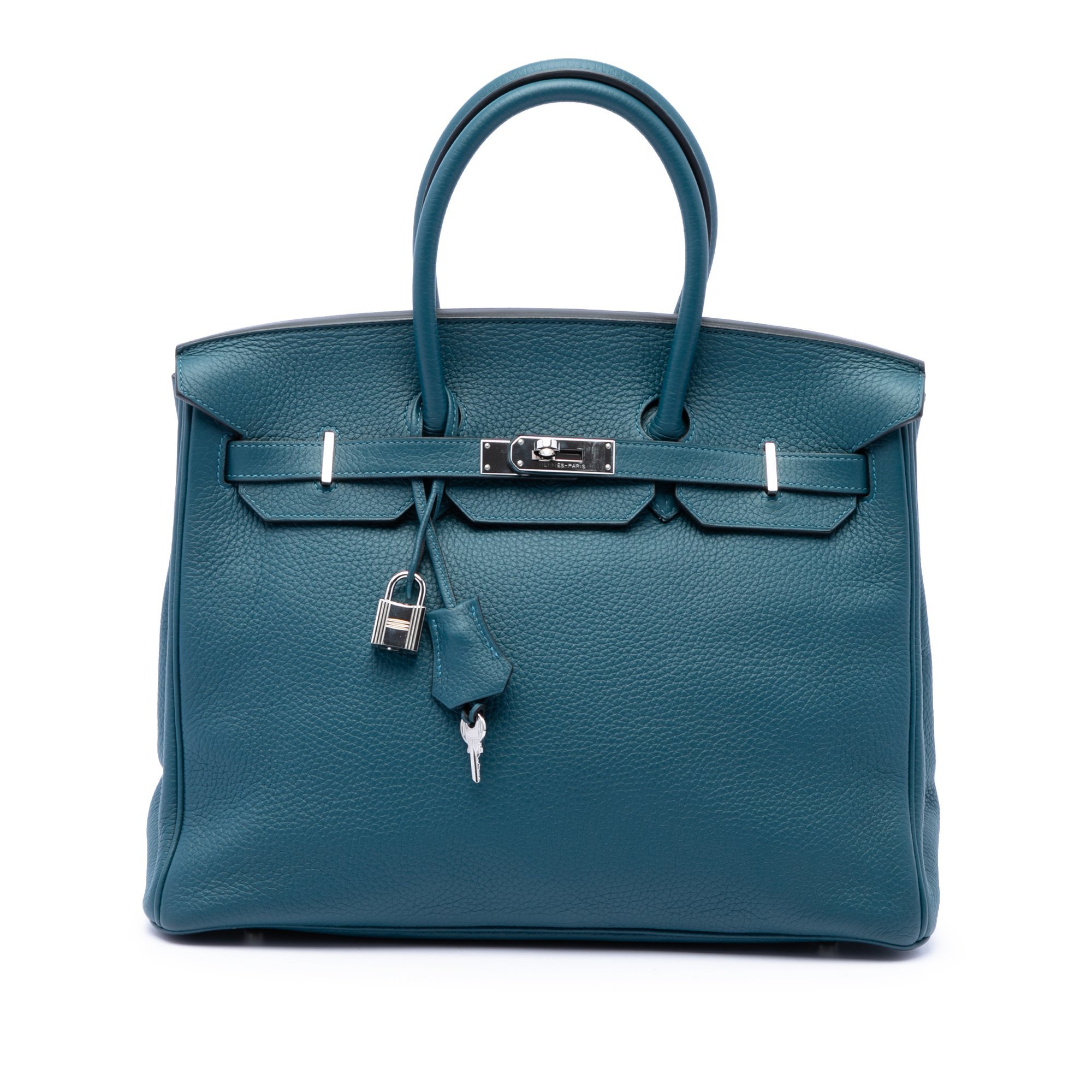 Birkin 35 leather handbag