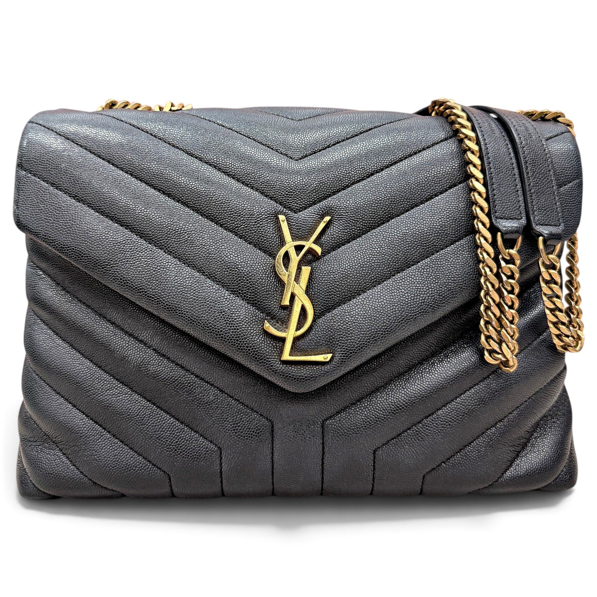Loulou leather handbag