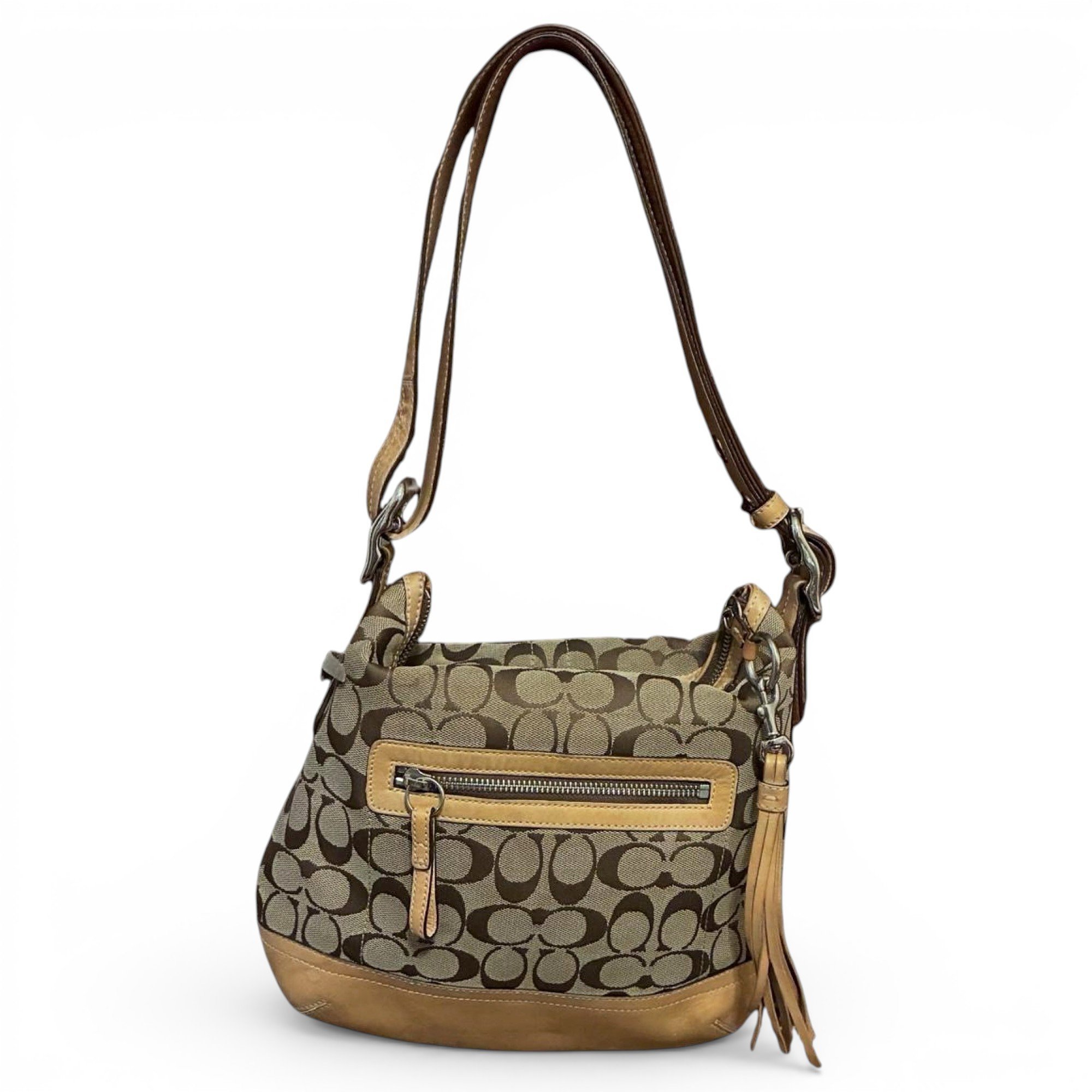 Leather handbag