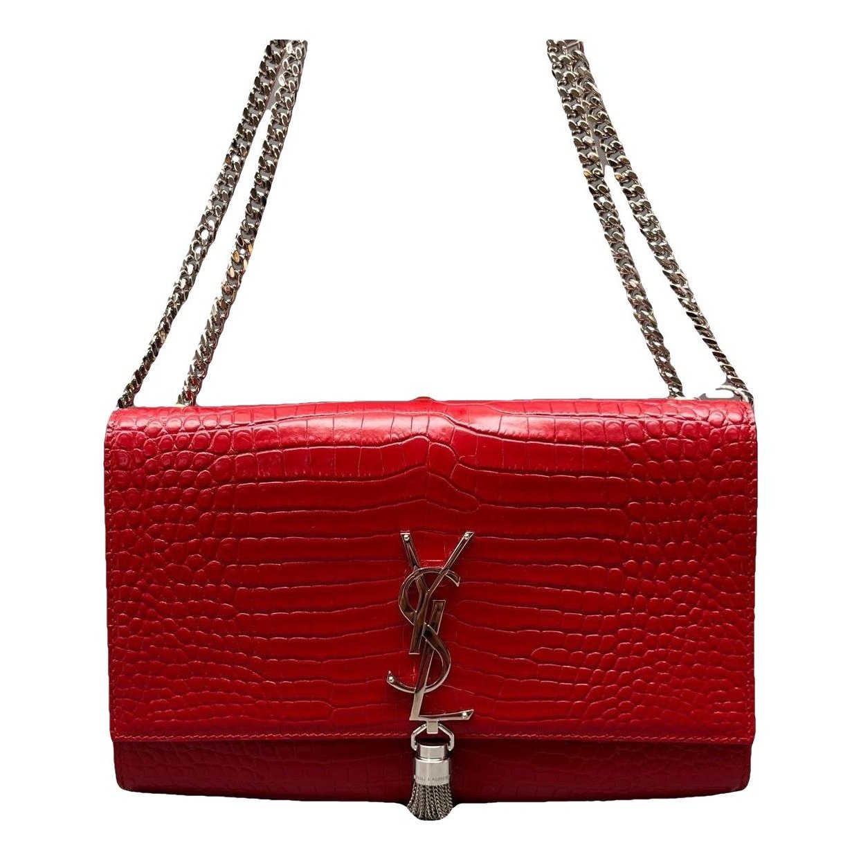 Pompom Kate leather handbag