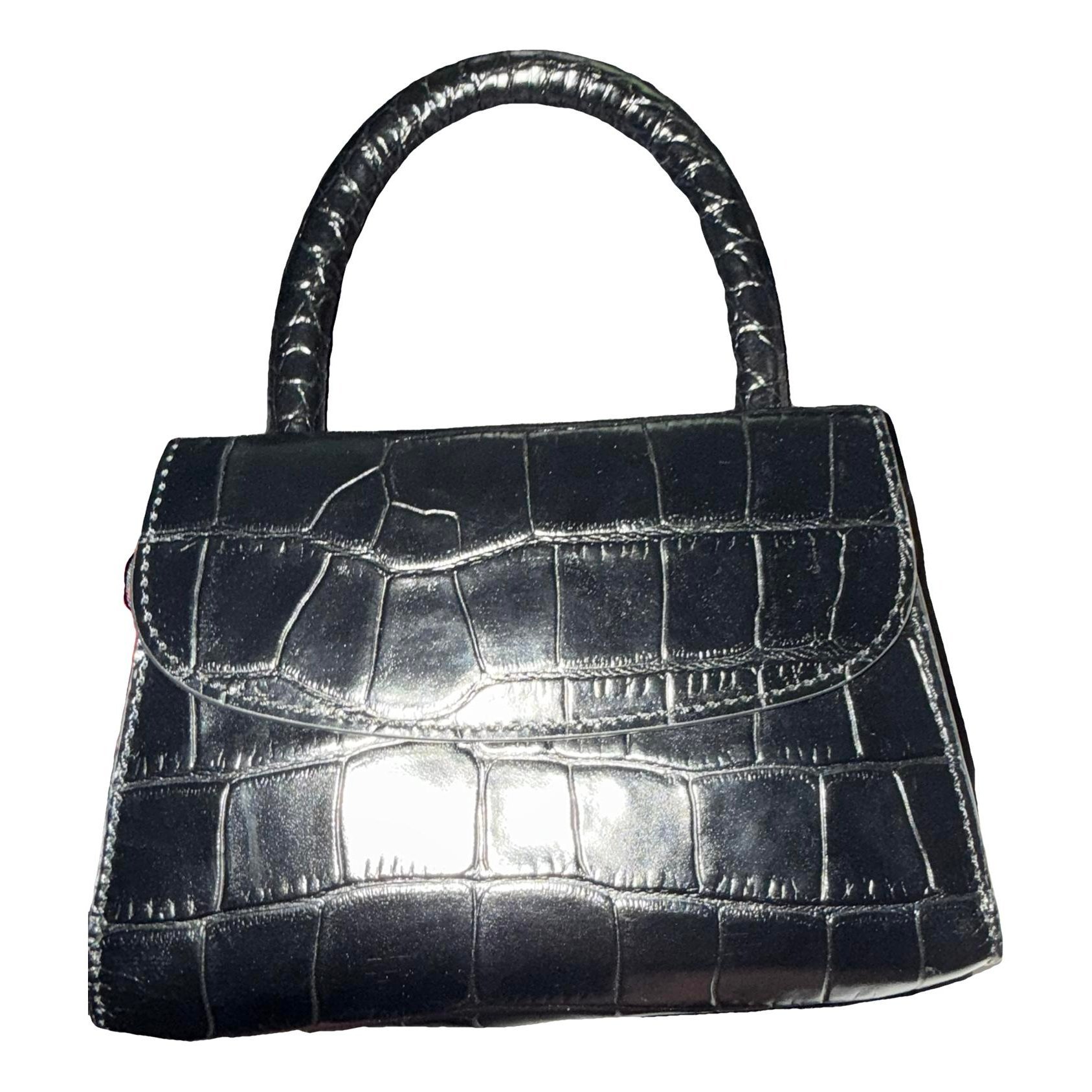 Mini leather handbag