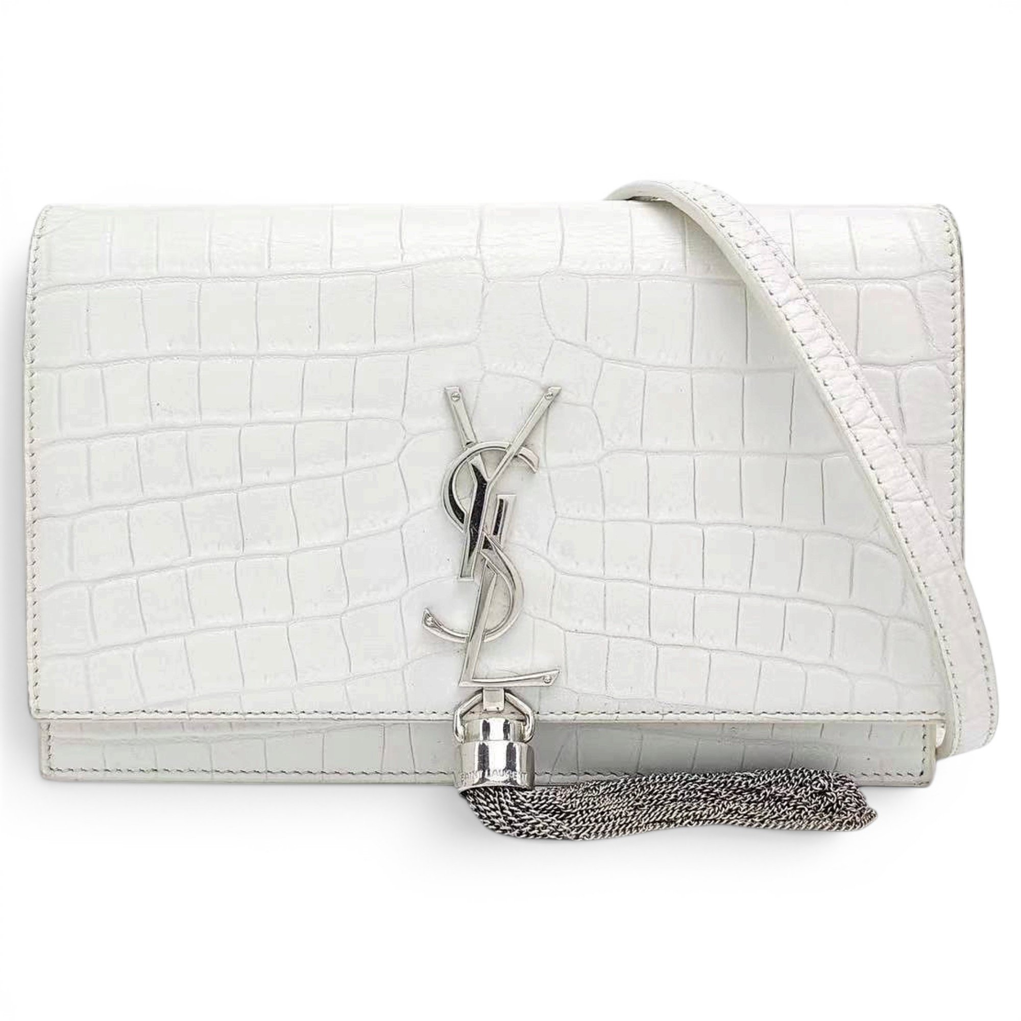 Pompom Kate leather handbag