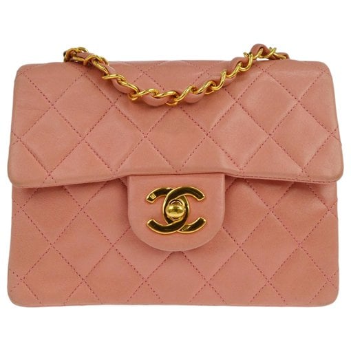 Trendy CC Flap leather handbag