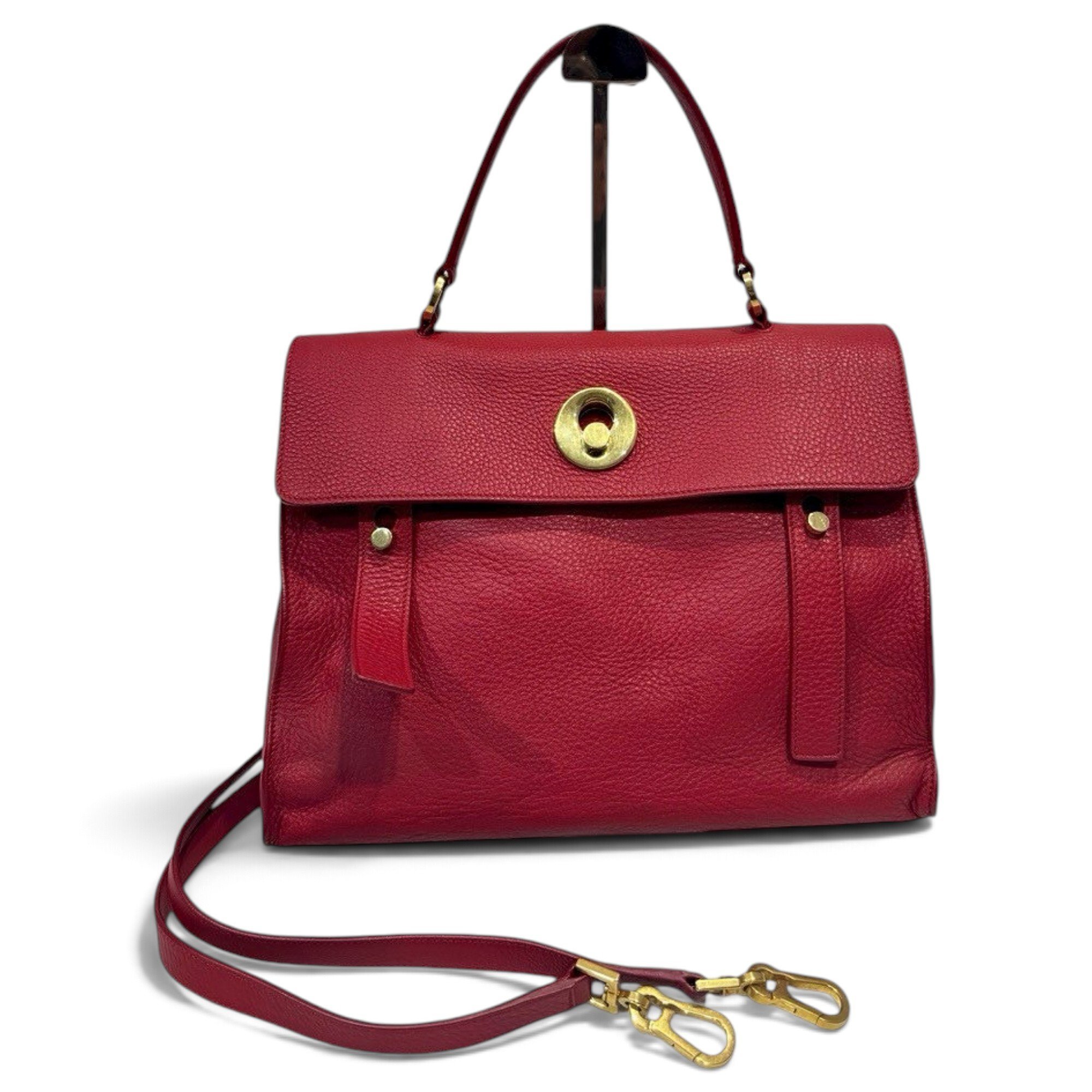 Muse II leather handbag