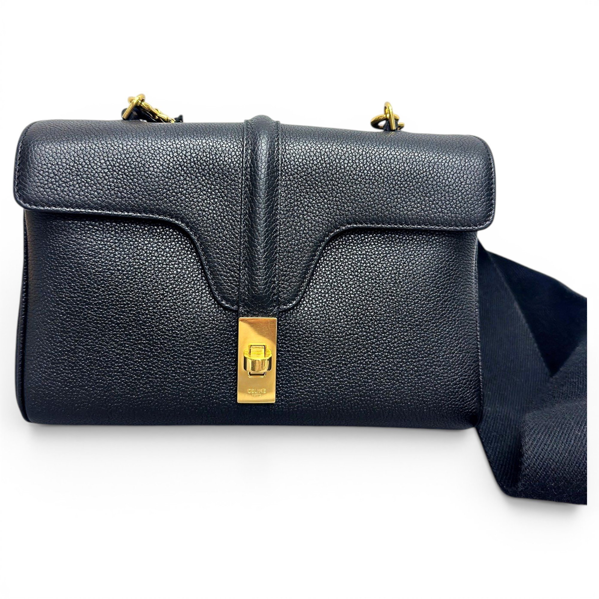 Sac 16 leather handbag