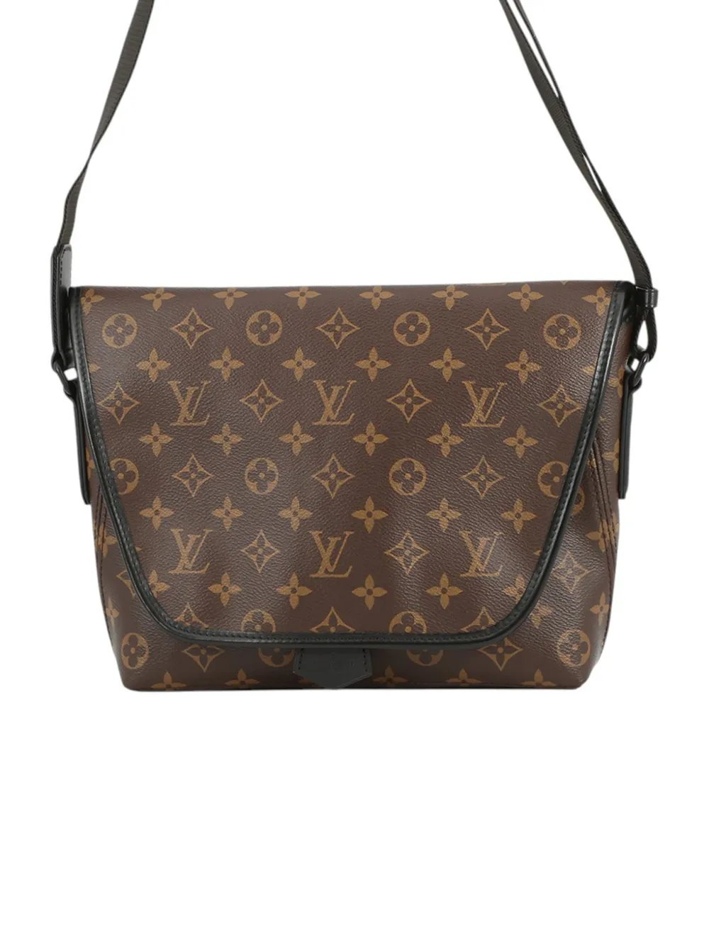 2000-2026 Monogram Macassar Magnetic Messenger crossbody bag