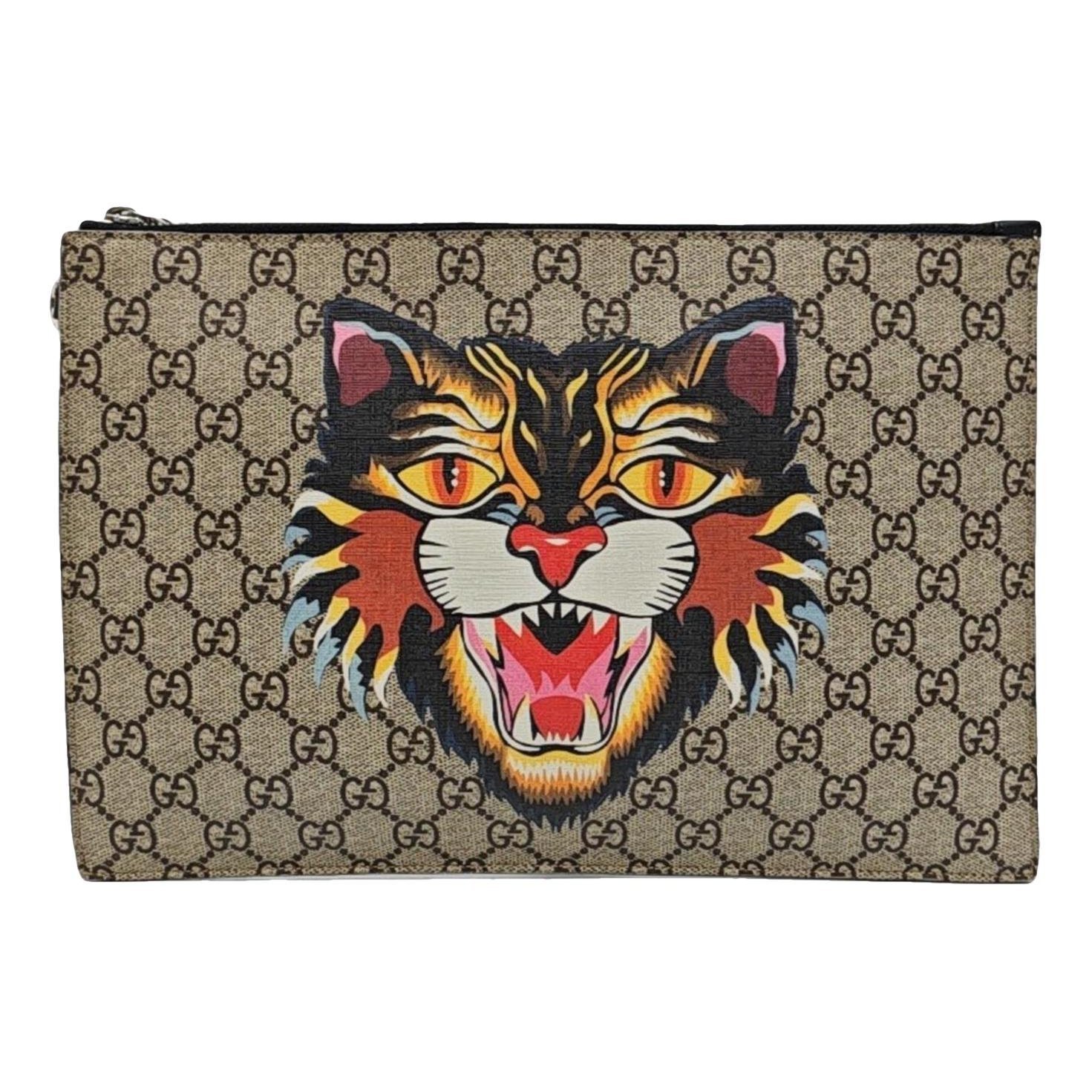 Ophidia GG Supreme leather handbag