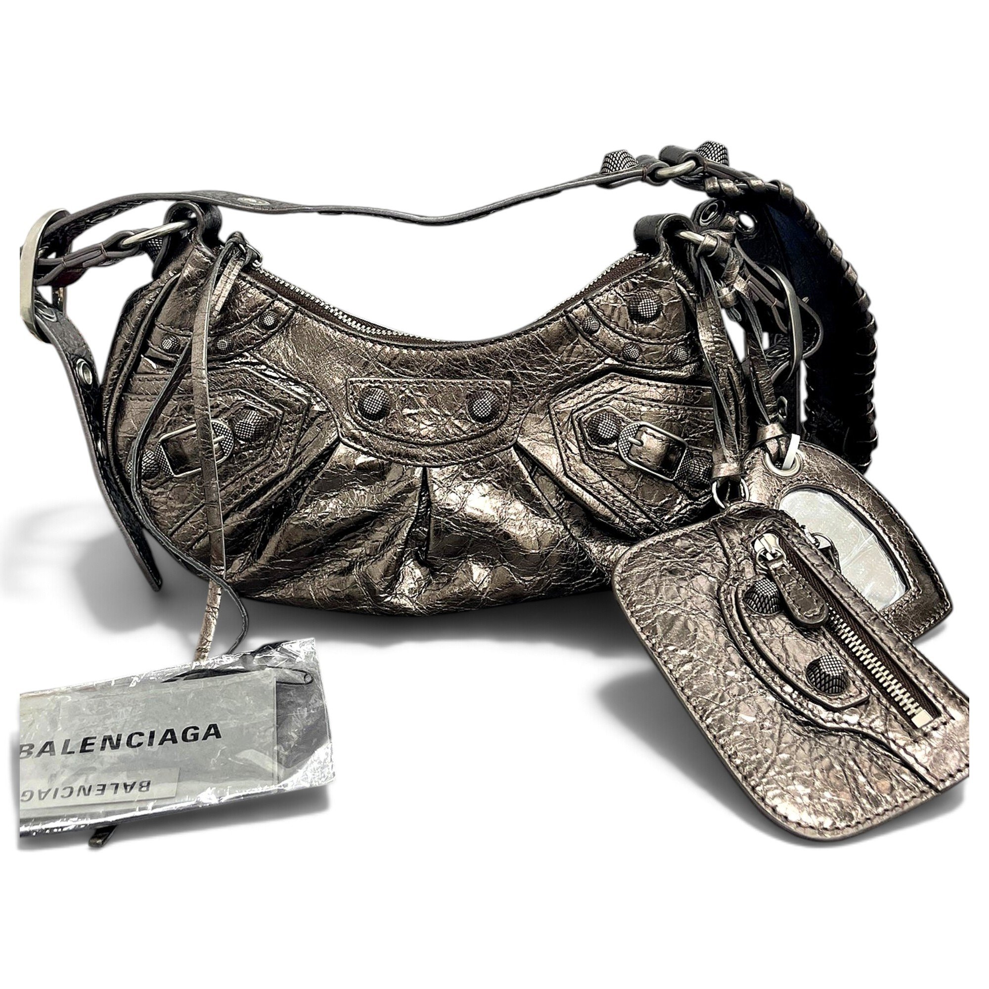 Le Cagole leather handbag