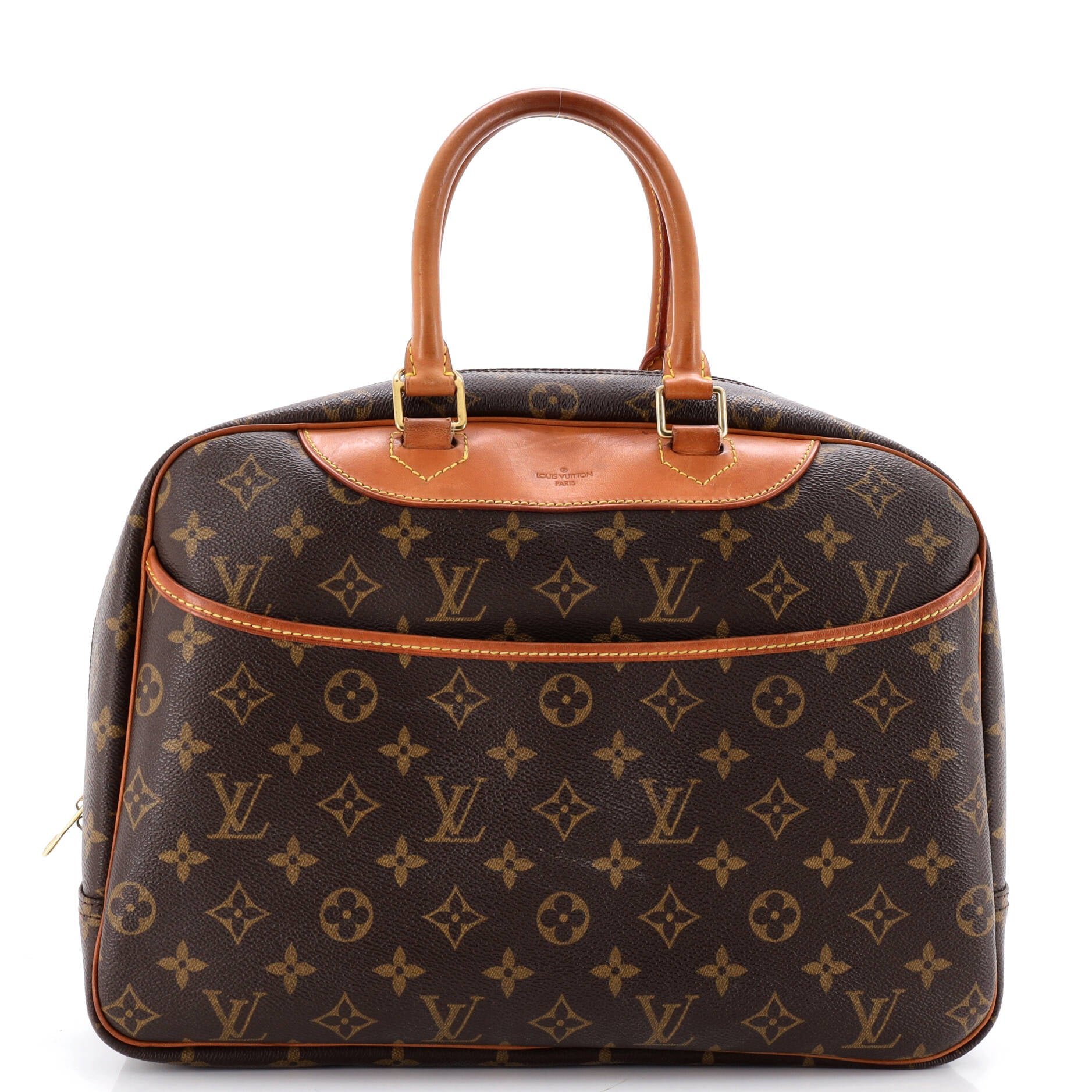 Louis Vuitton Deauville Handbag Monogram Canvas