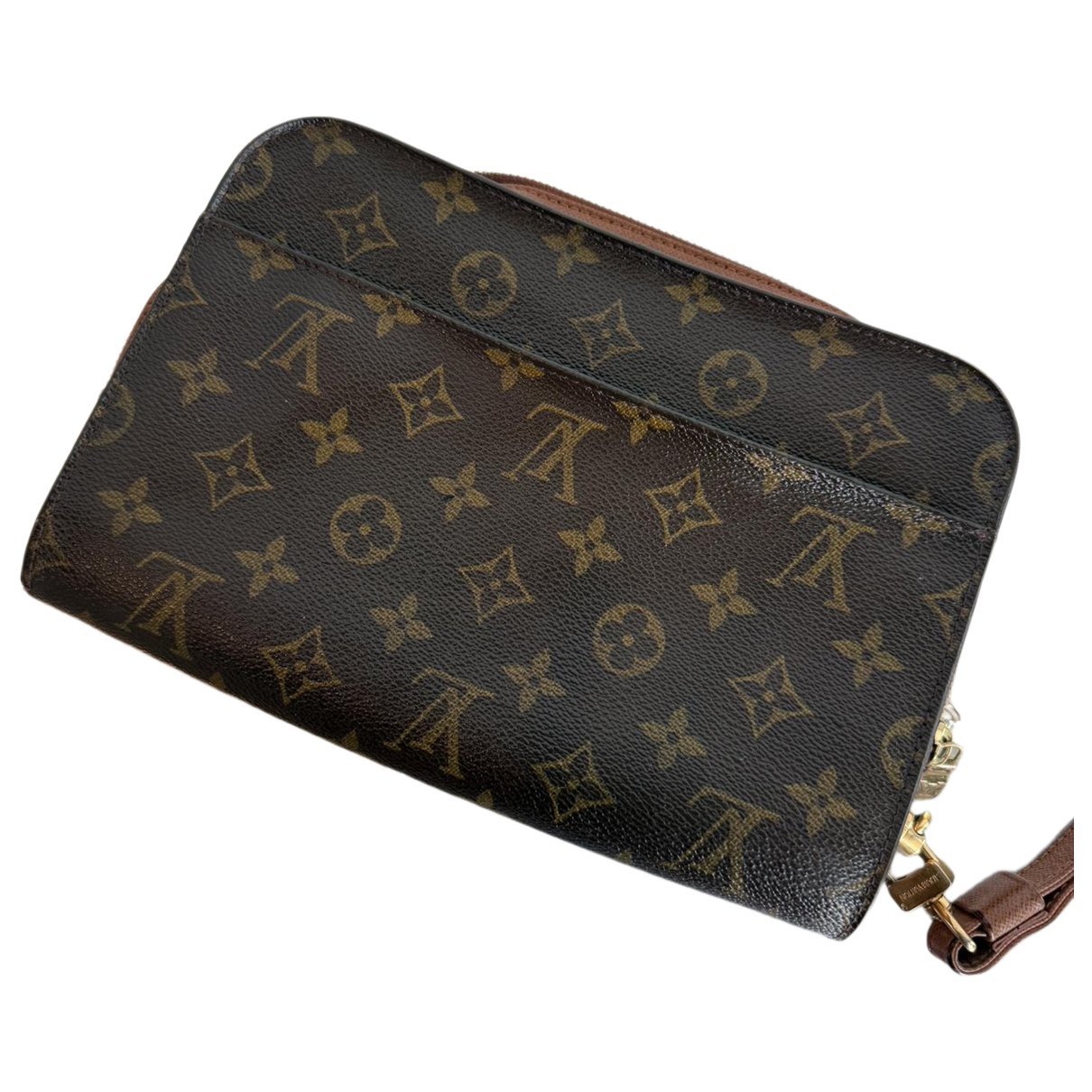 Orsay leather clutch bag