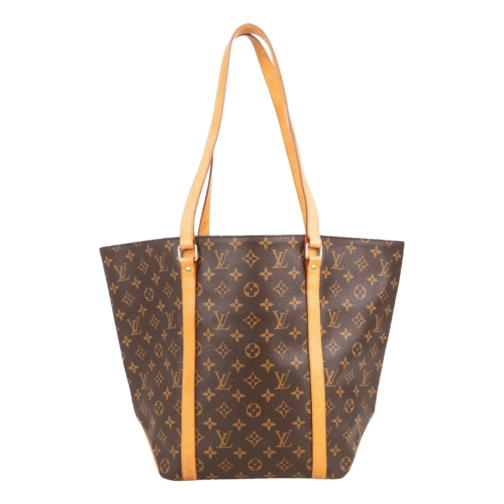 Shopping leather handbag