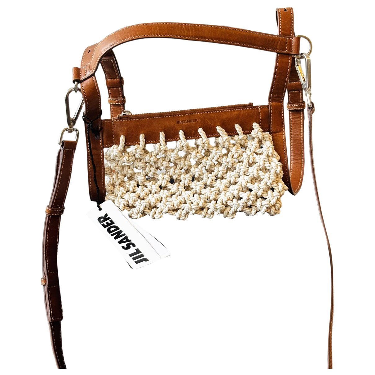 Leather crossbody bag