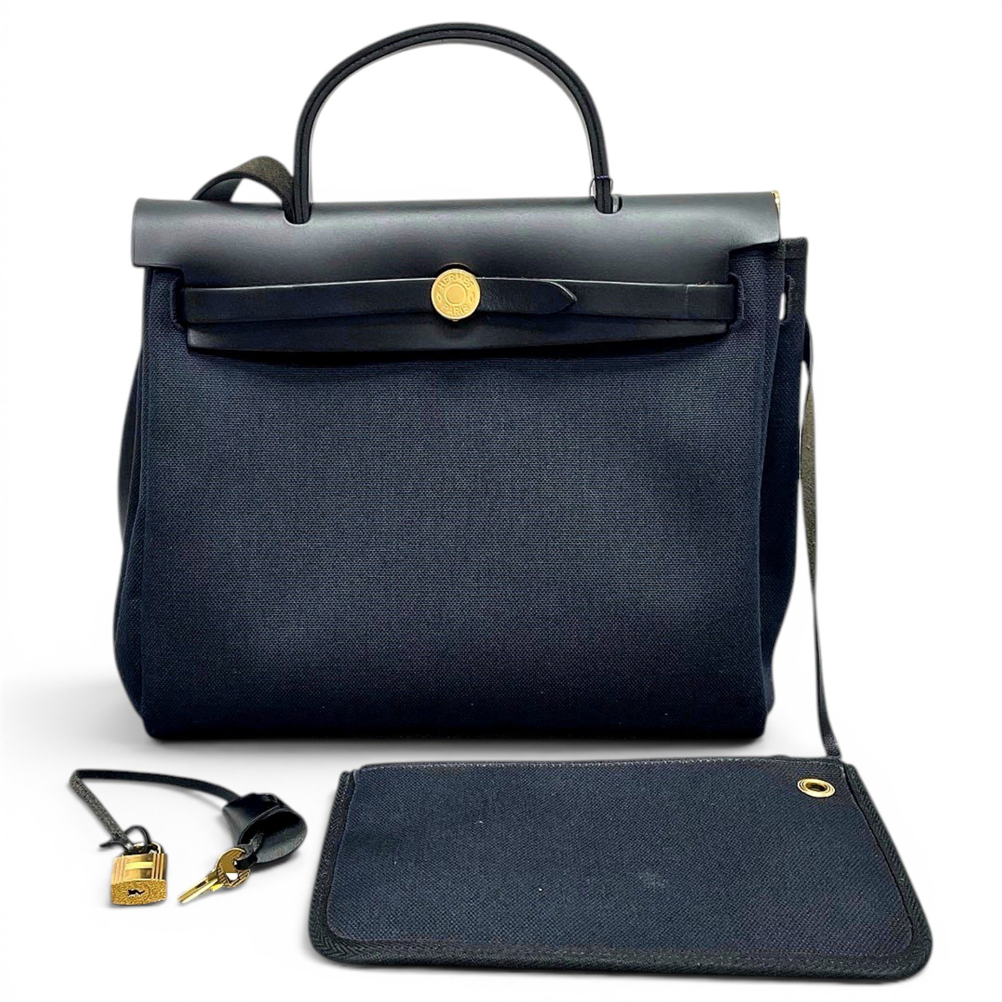 Herbag leather handbag