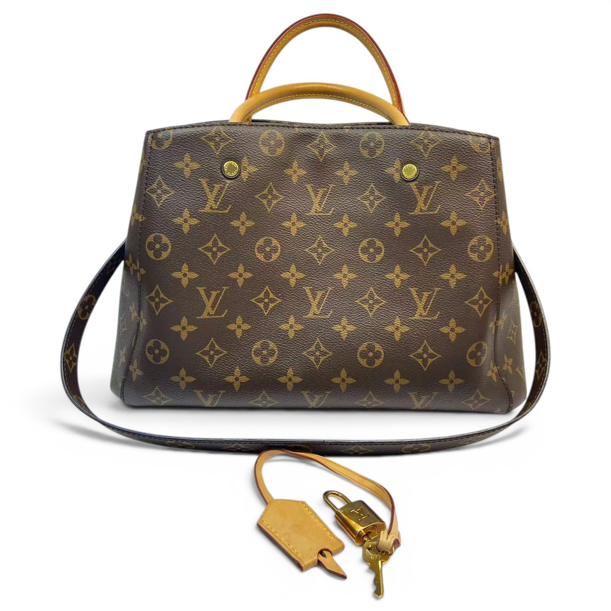 Montaigne leather handbag