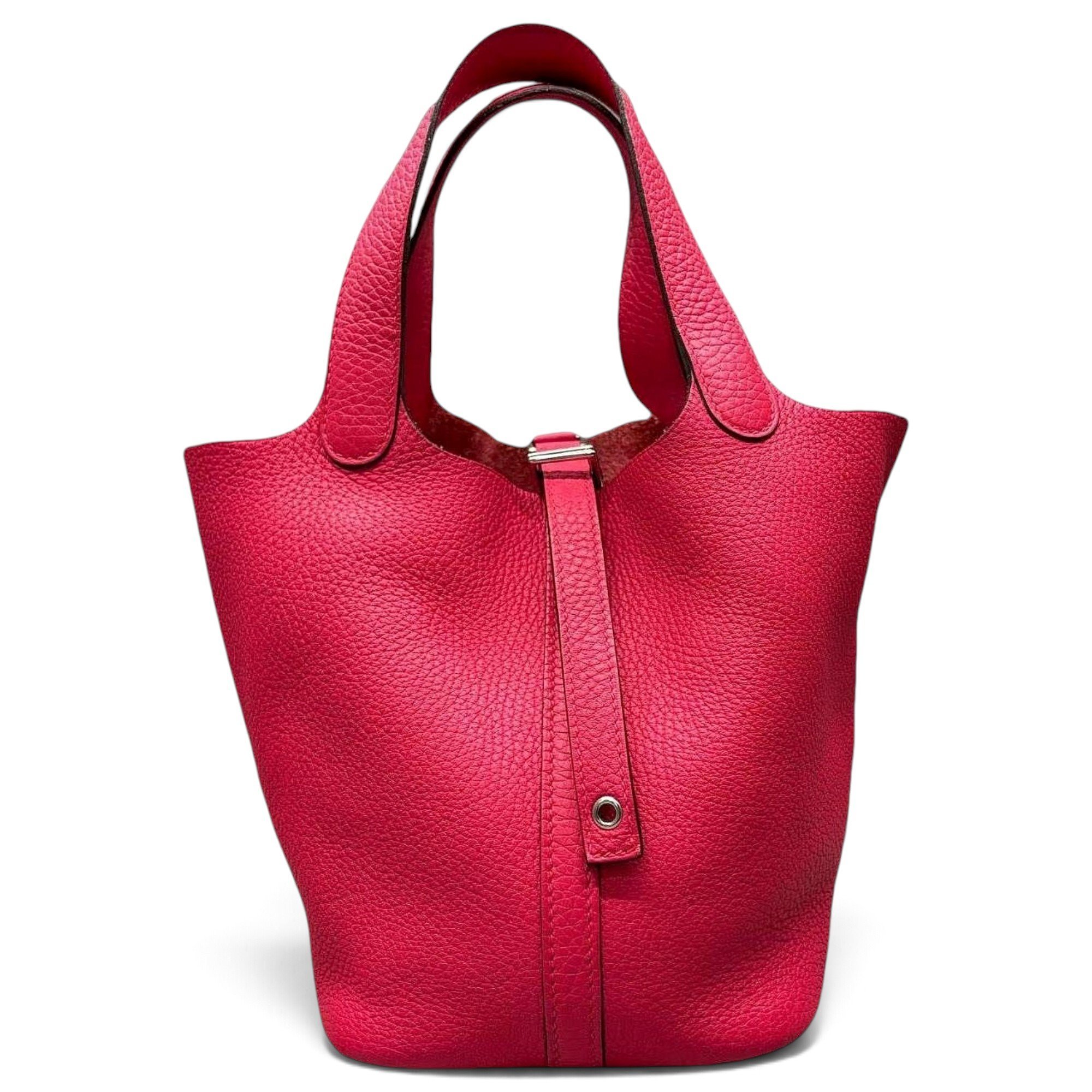 Picotin leather handbag