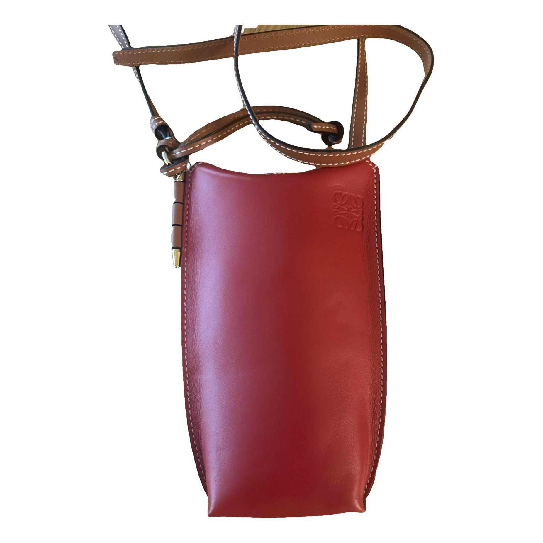 Gate Pocket leather crossbody bag