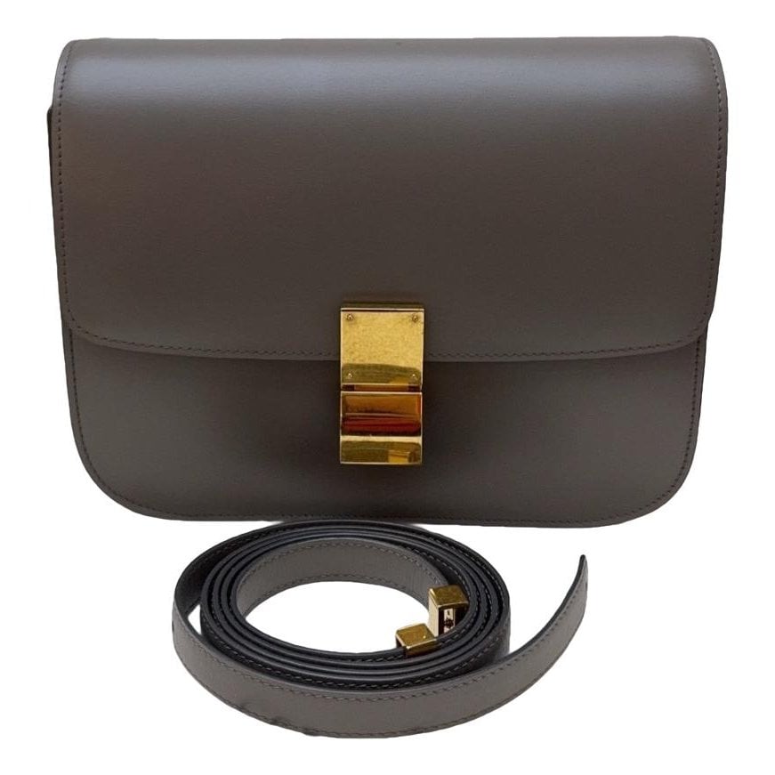 Leather handbag