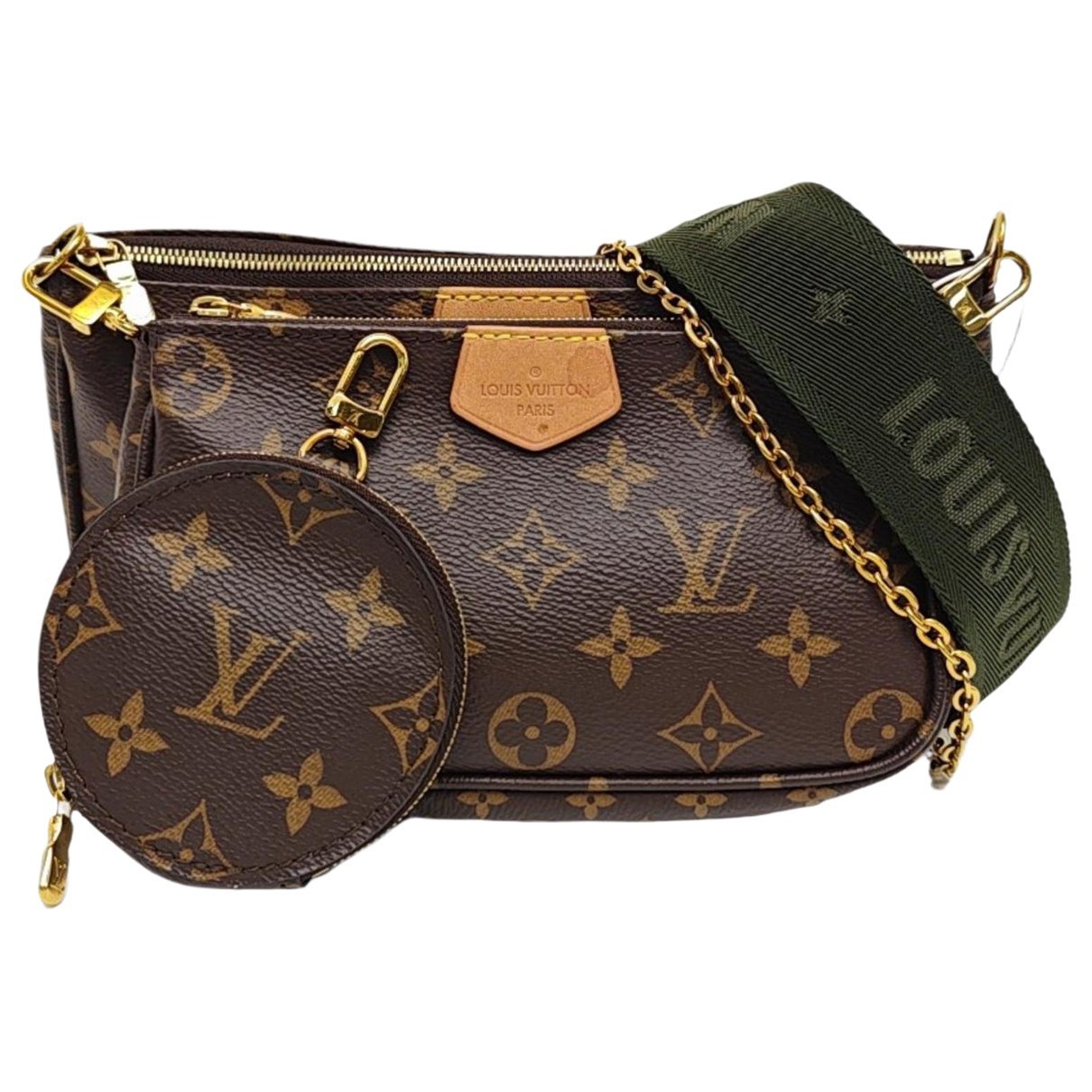 Maxi Multi Pochette Accessoires leather crossbody bag