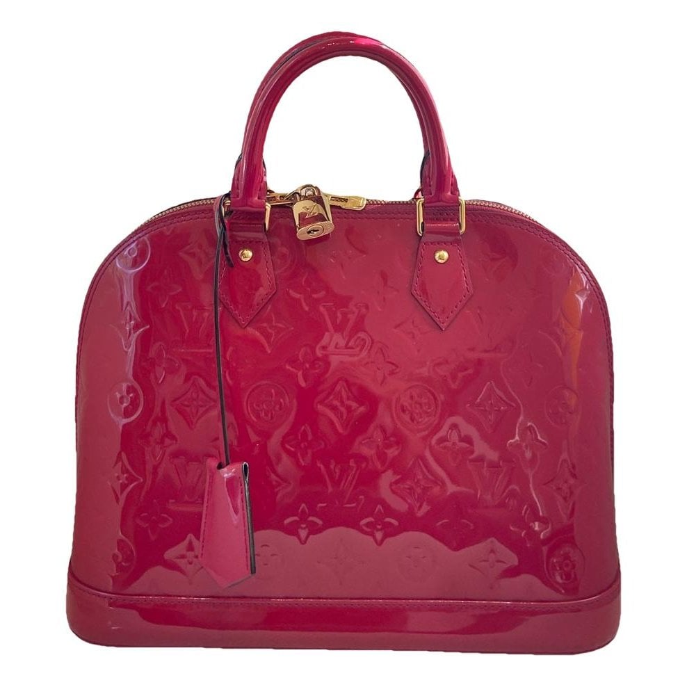 Alma patent leather handbag