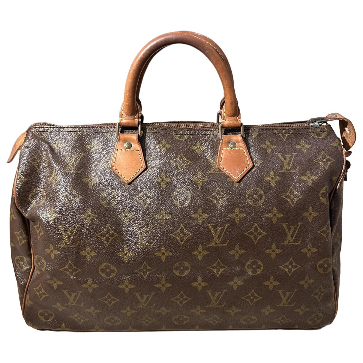Louis Vuitton Speedy leather handbag