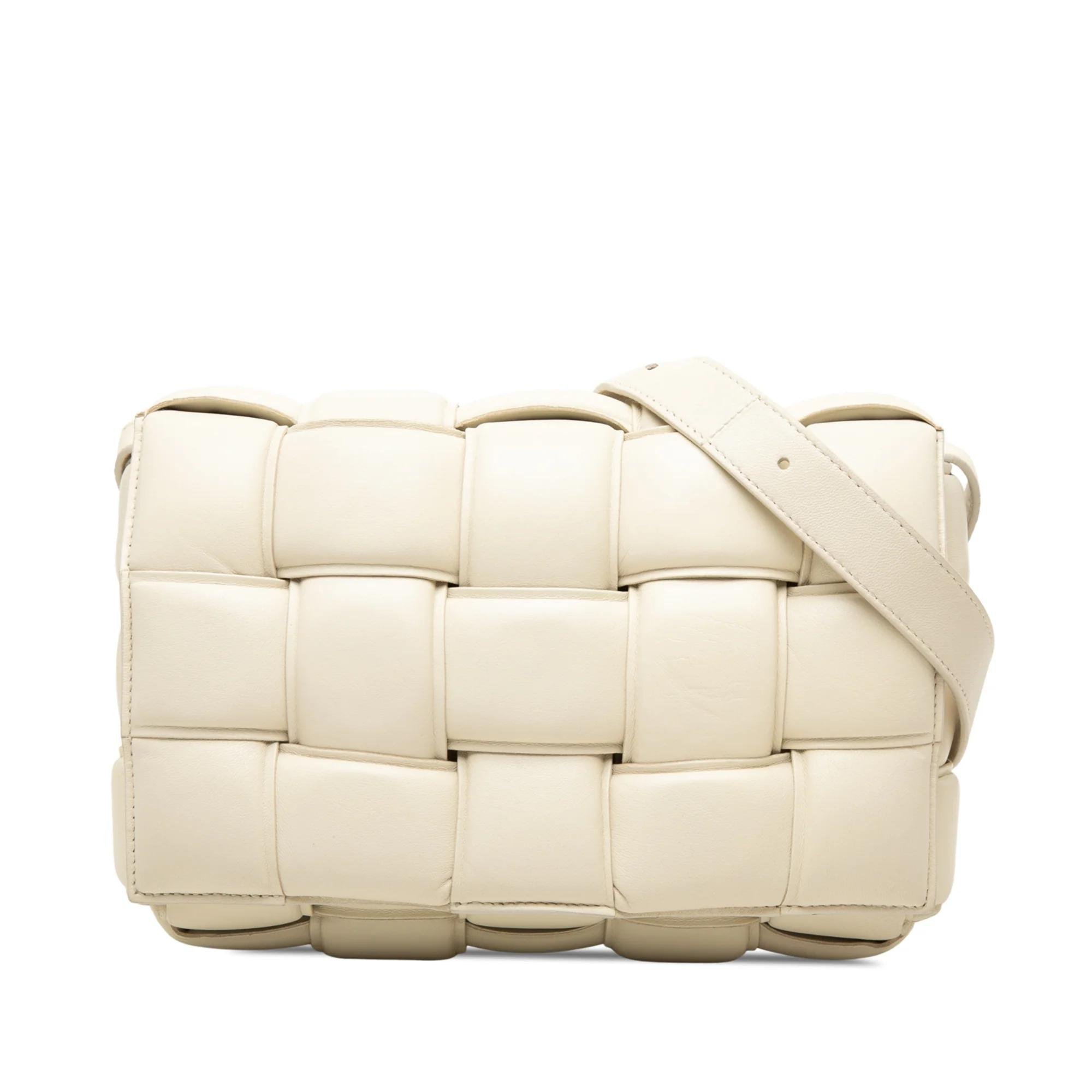 Cassette leather crossbody bag