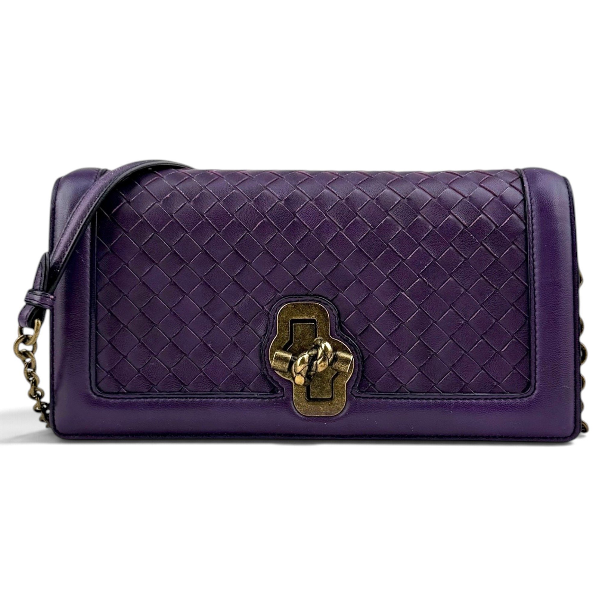 City Knot leather handbag