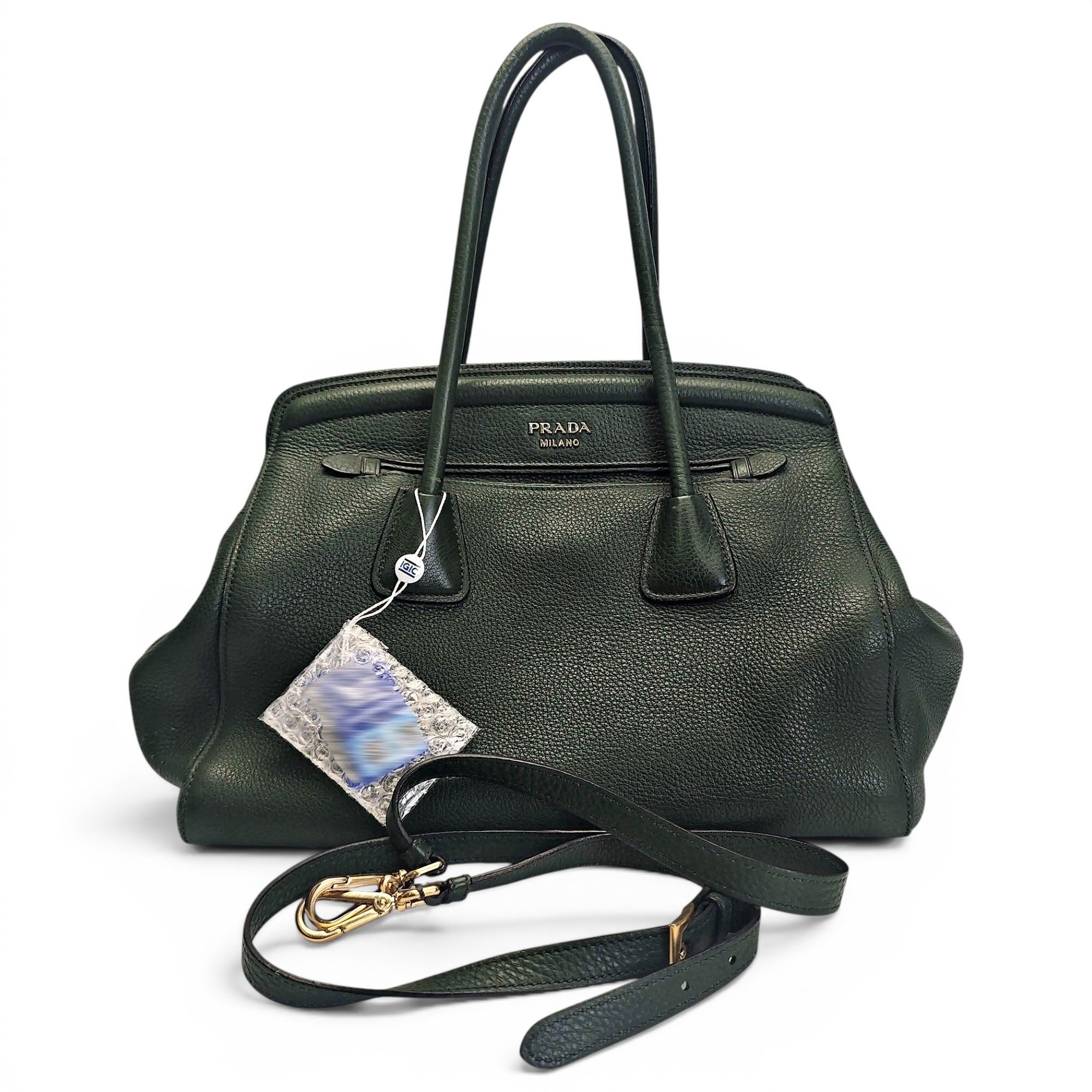 Leather crossbody bag