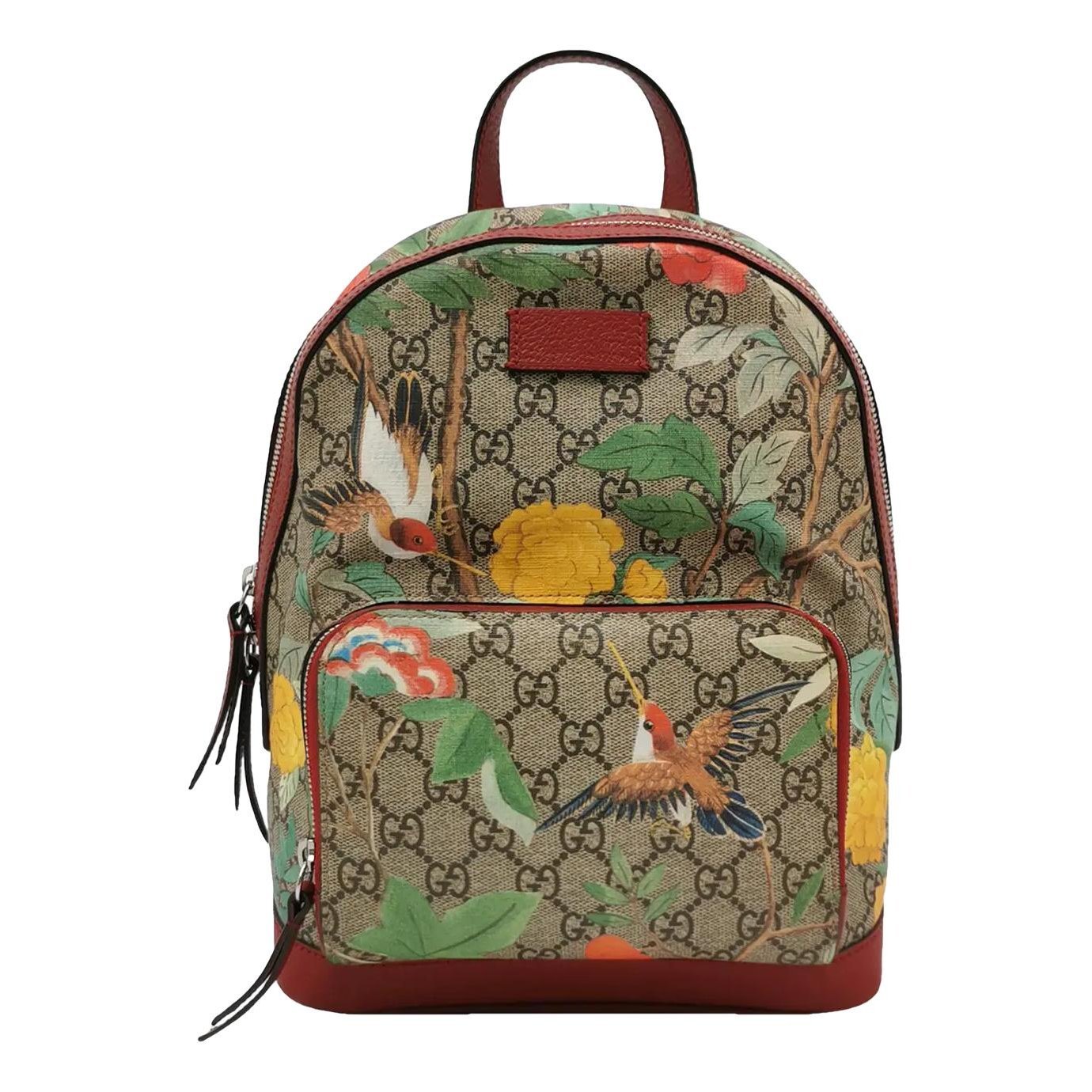 Leather backpack