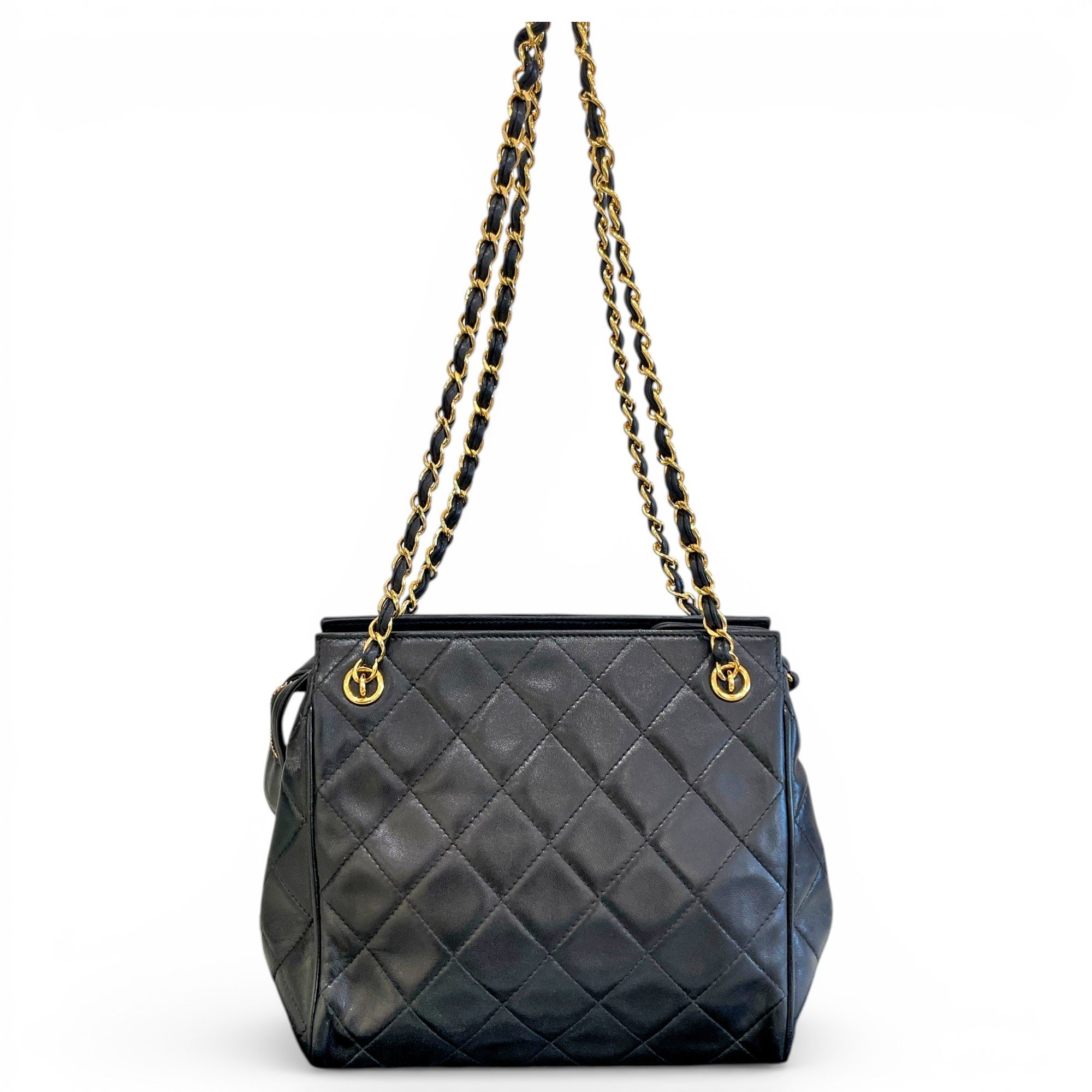 Grand shopping leather tote