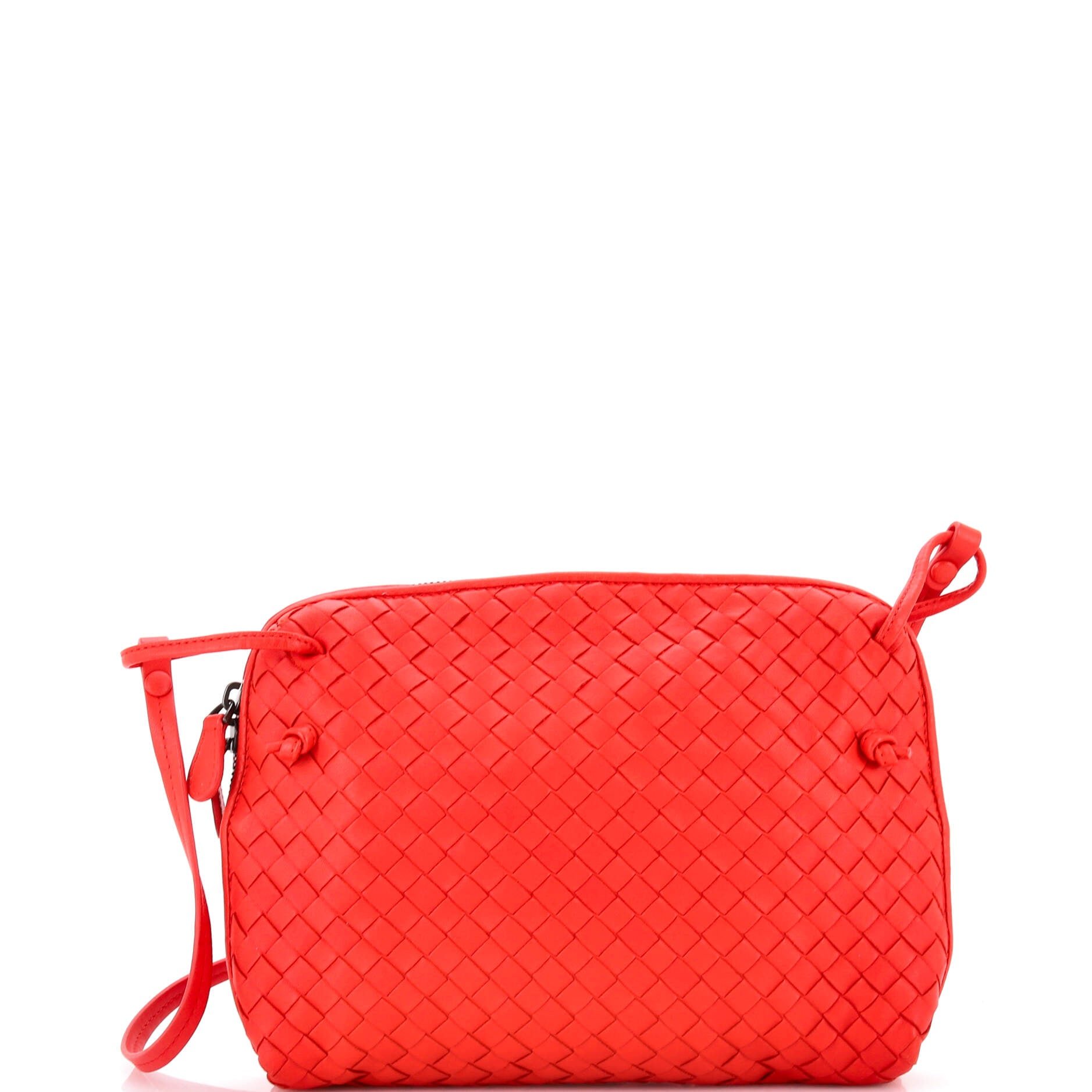 Bottega Veneta Nodini Crossbody Bag Intrecciato Nappa Small