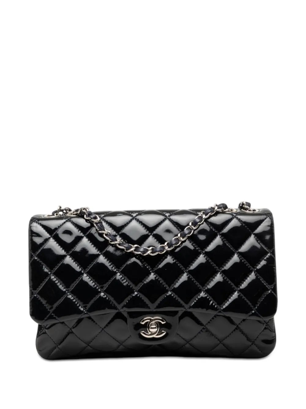 2013-2014 Jumbo Patent 3 Accordion Flap shoulder bag