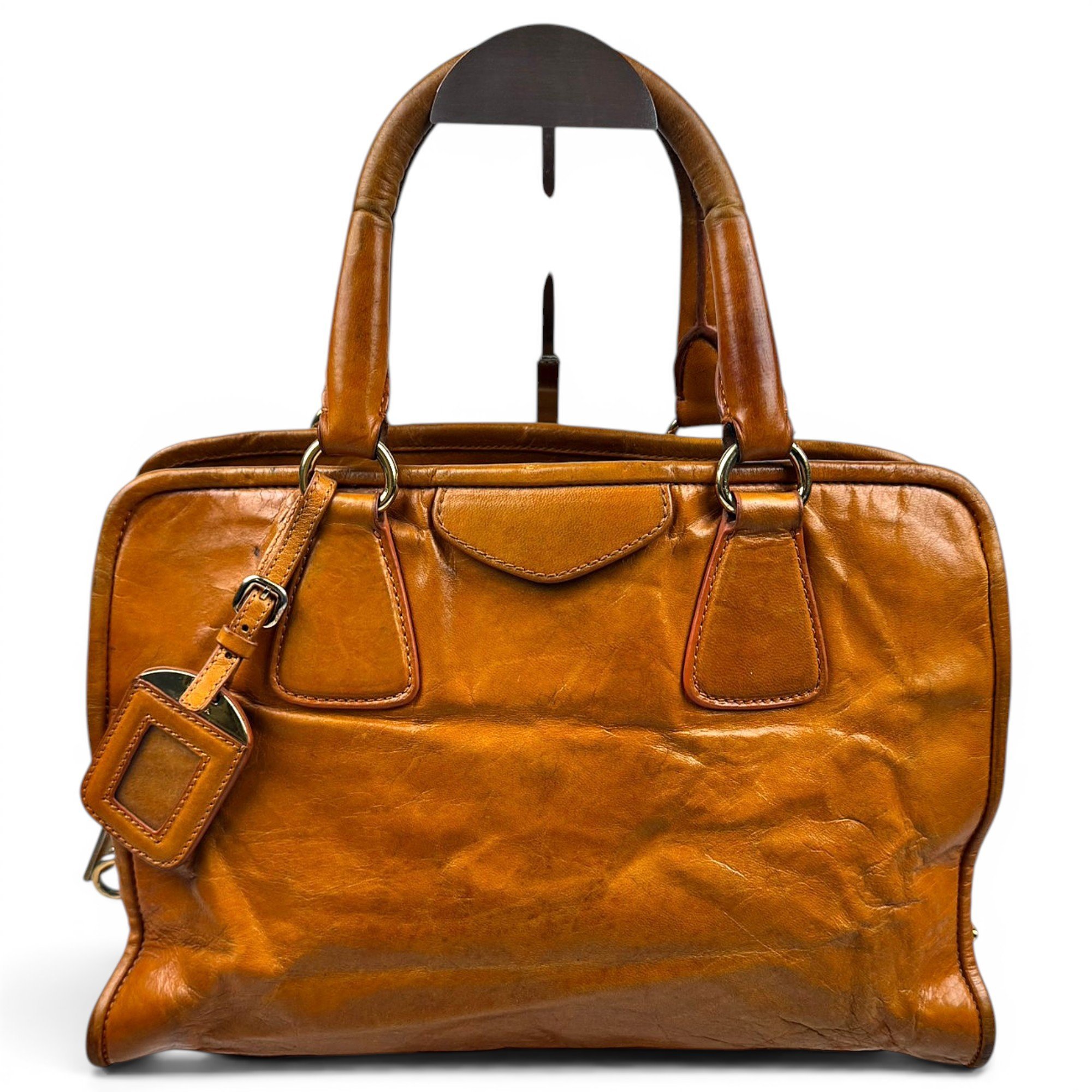 Leather handbag