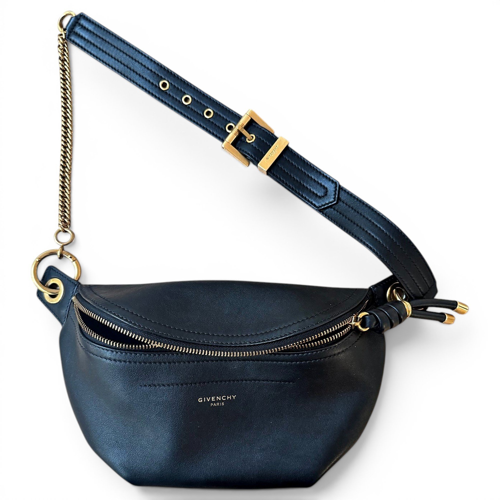 Leather crossbody bag