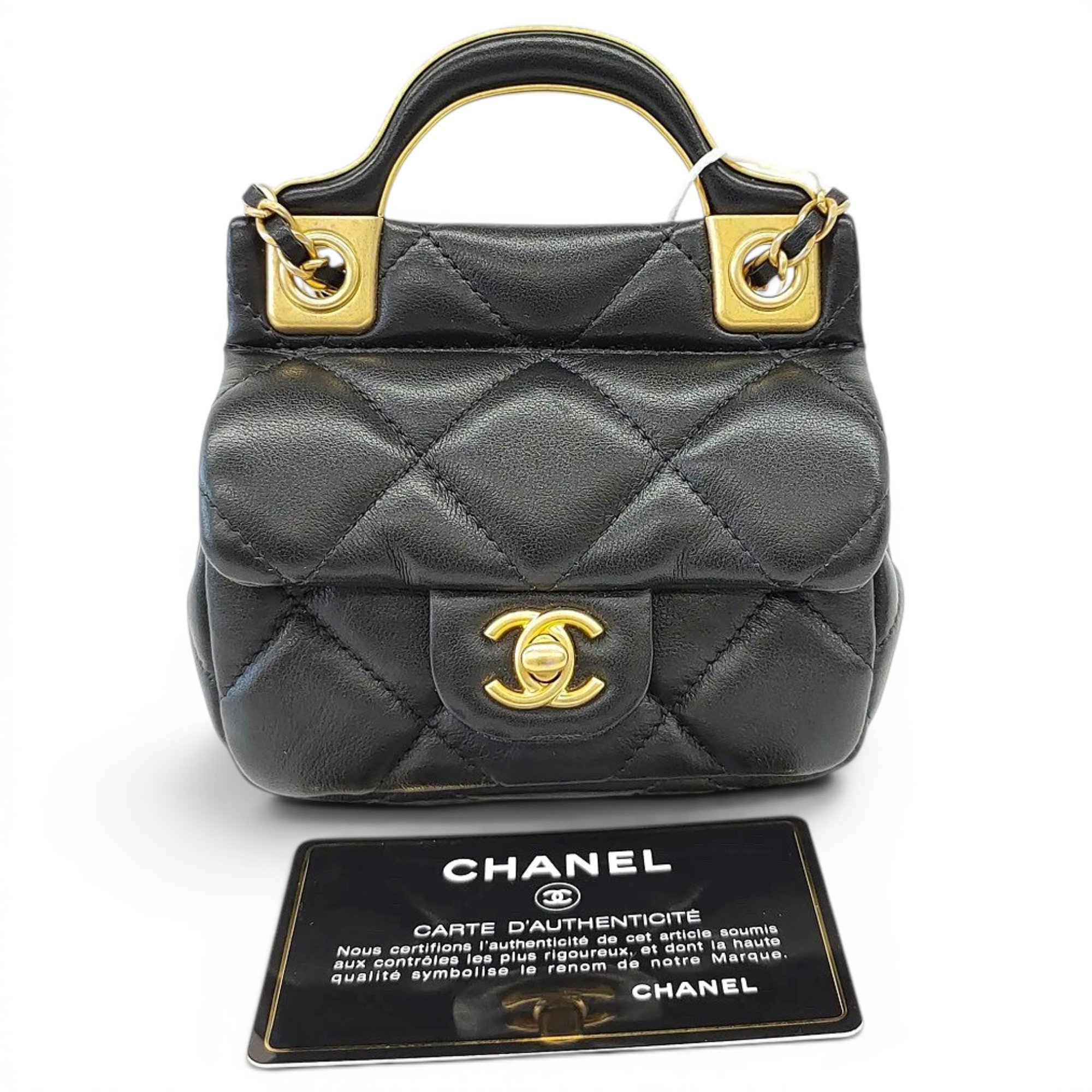 Timeless Classique Top Handle leather handbag