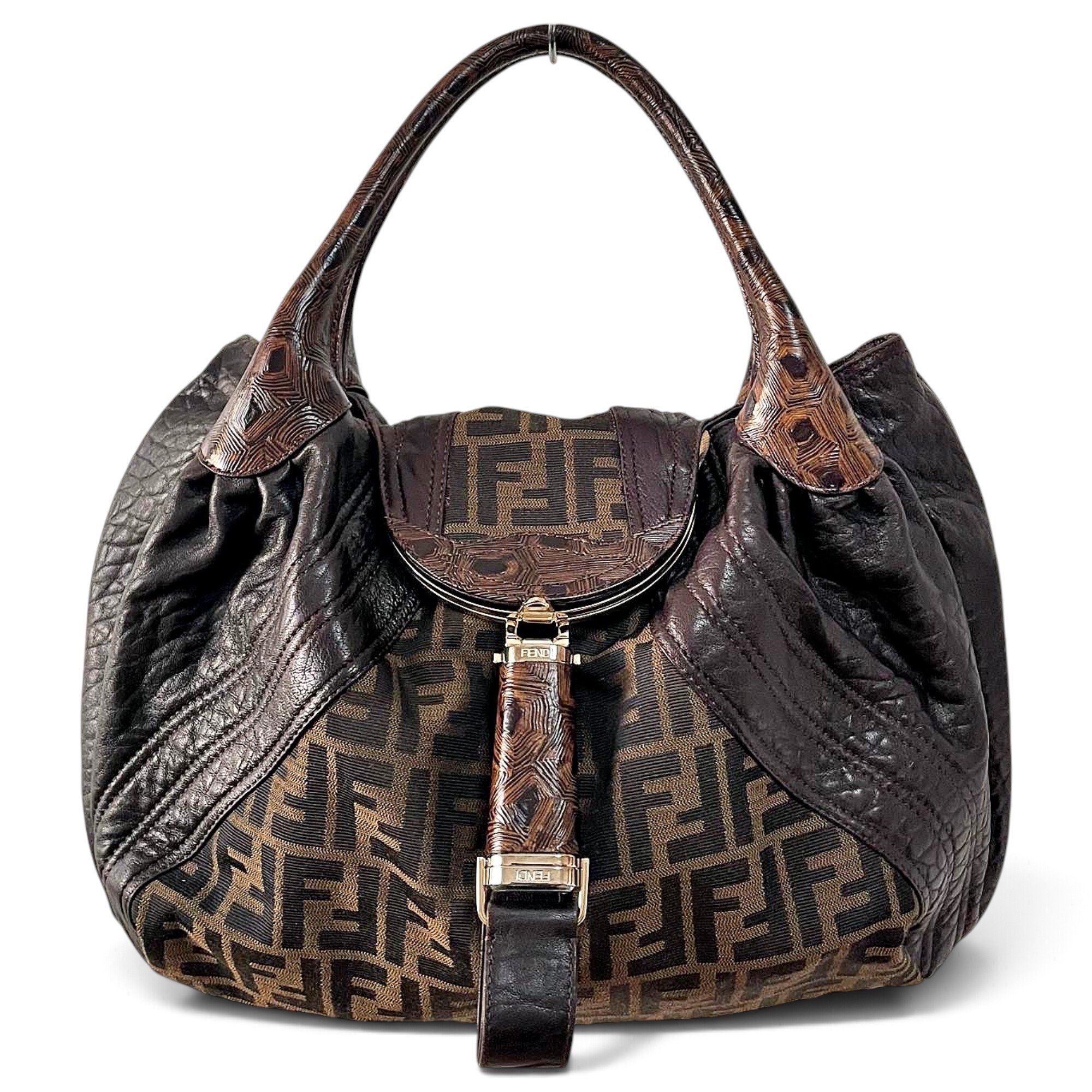 Spy cloth handbag