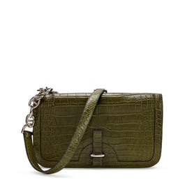 Hermes Pelouse Alligator Chaine D'Ancre Bag Palladium Hardware, 2009