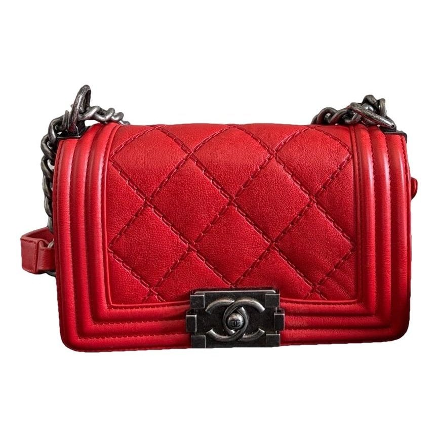 Boy leather handbag