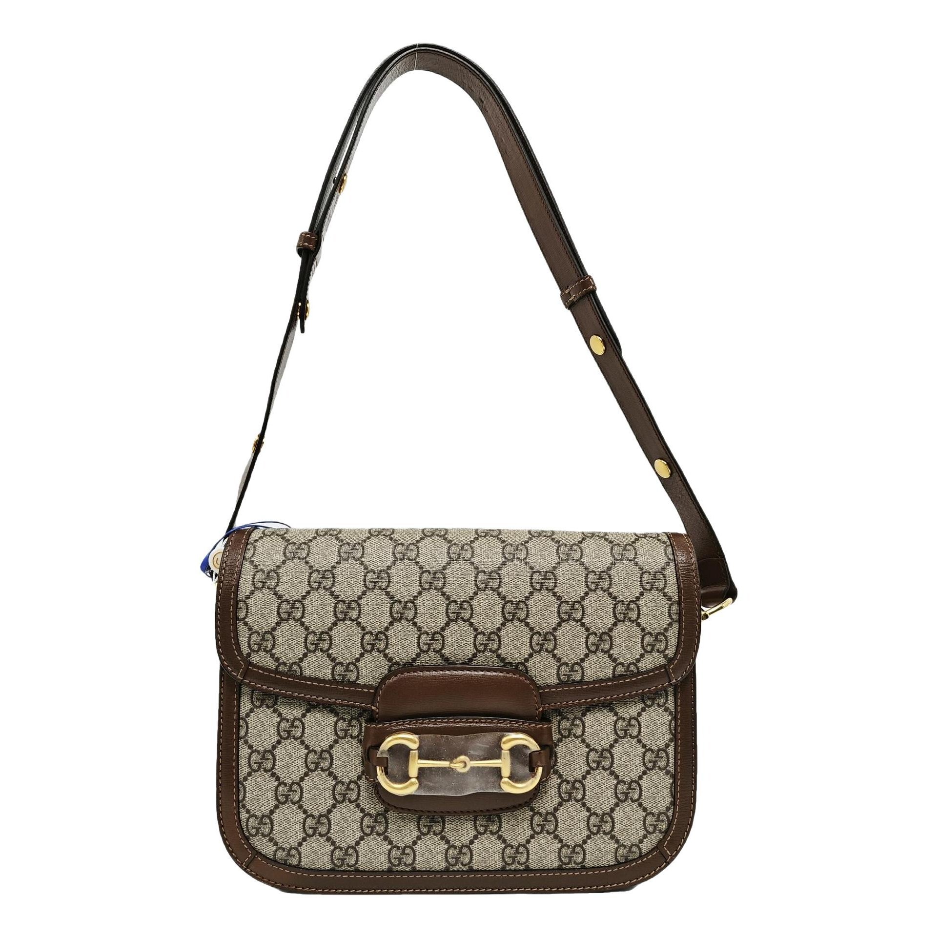 Handle Horsebit 1955 leather crossbody bag