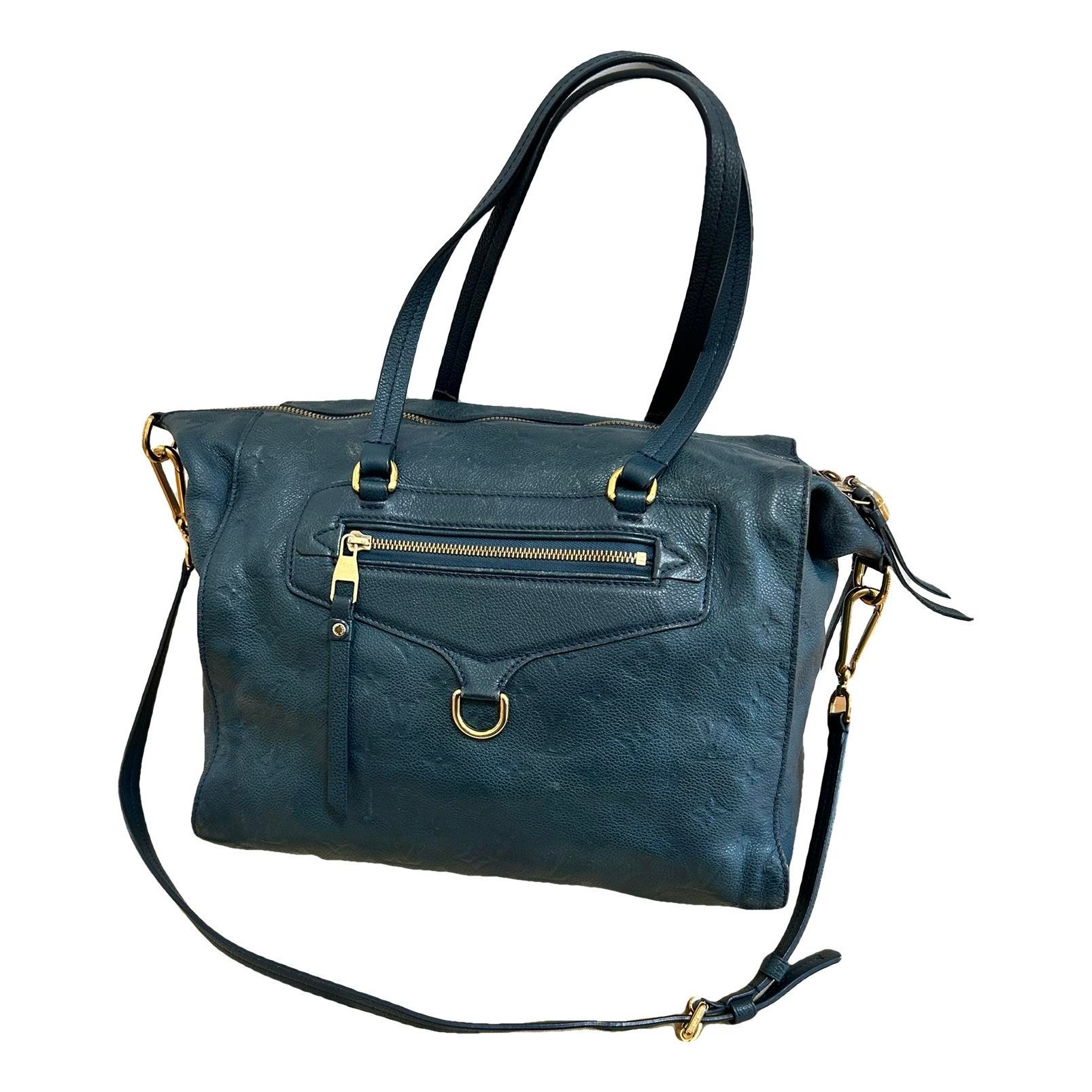 Lumineuse leather handbag