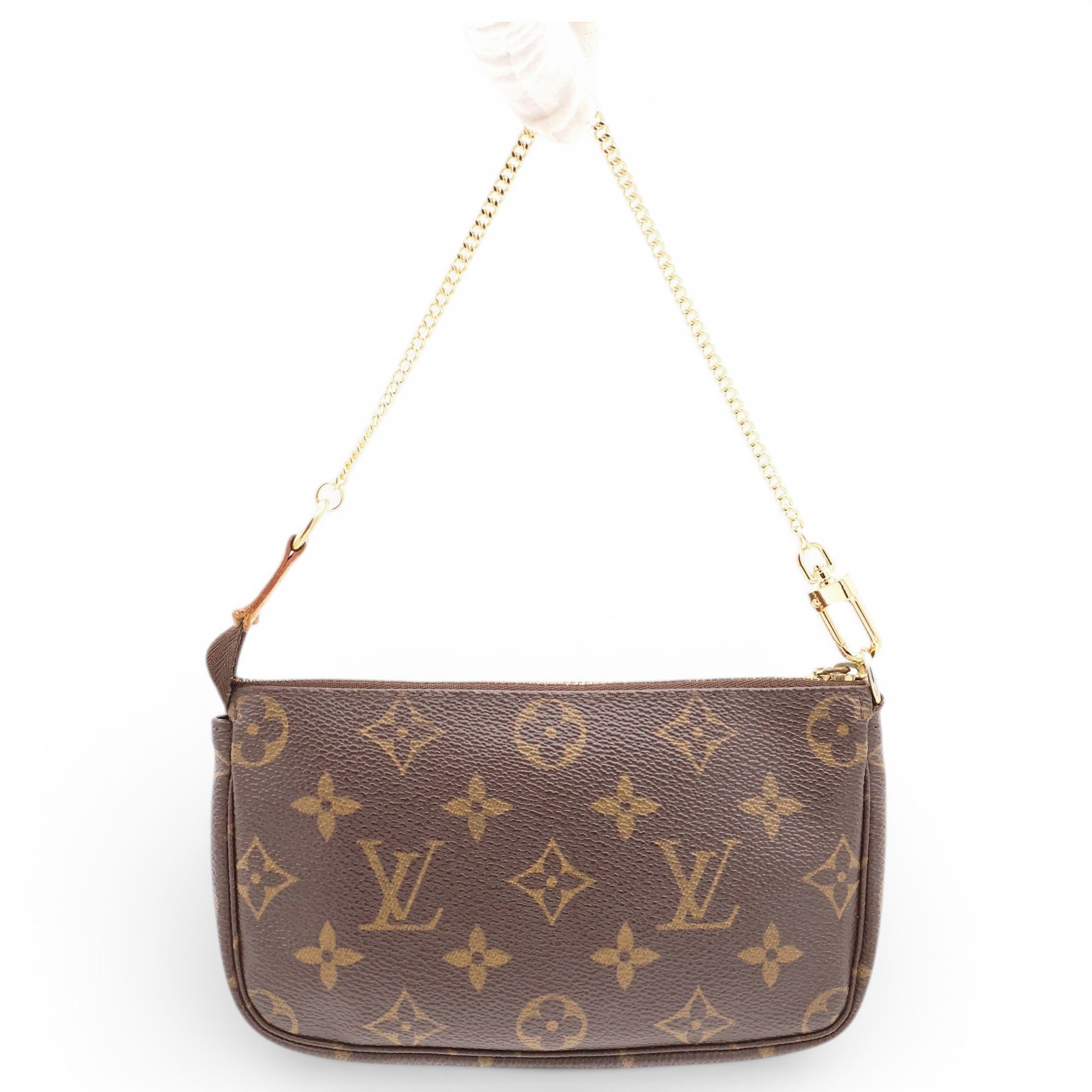 Pochette Accessoire leather handbag