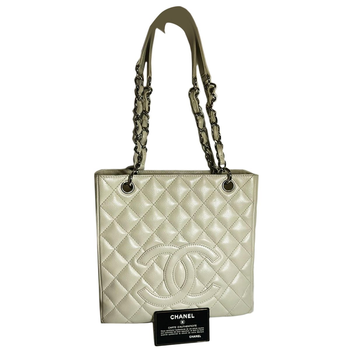 Petite Shopping Tote leather handbag